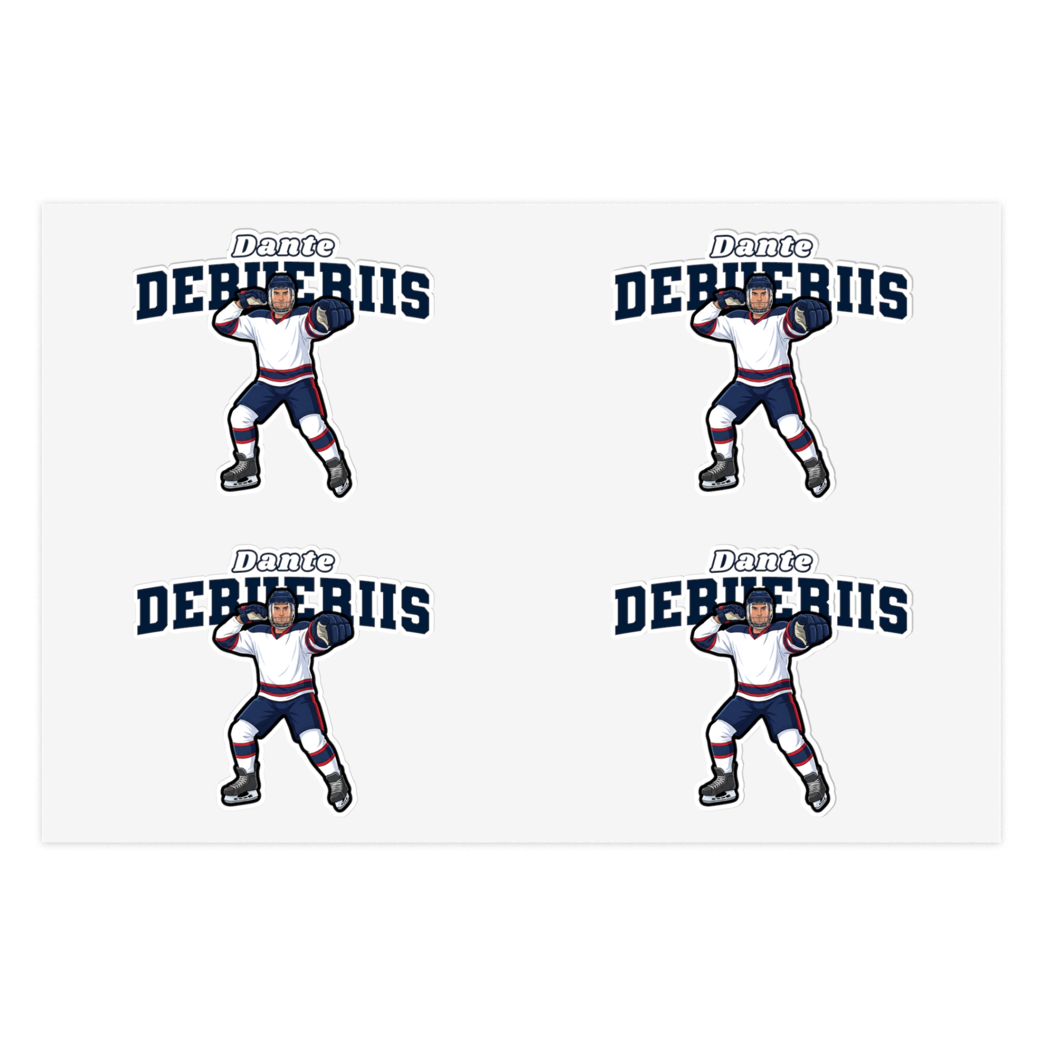 Sticker Sheet — character_name_arch in Classic