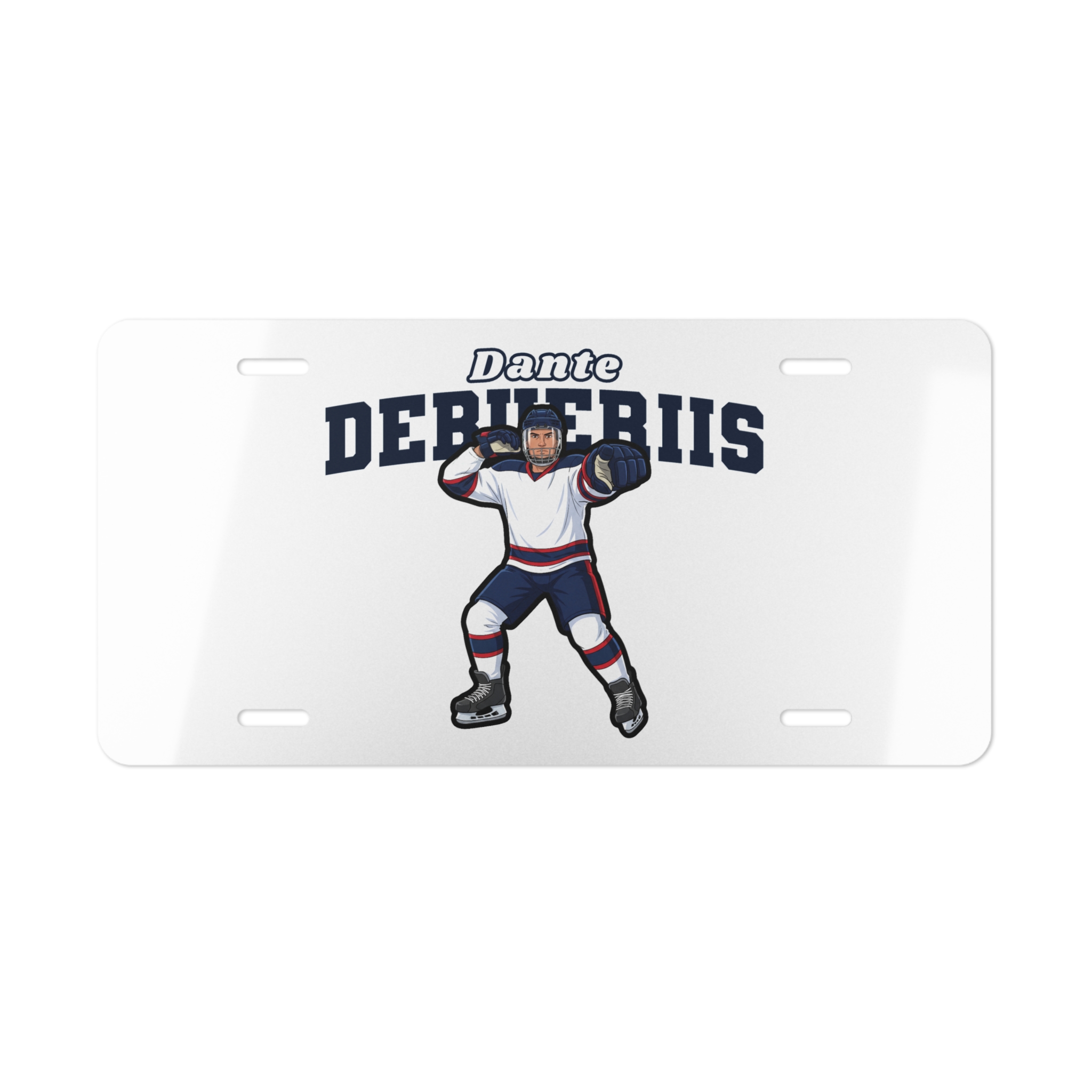 License Plate — character_name_arch in Classic