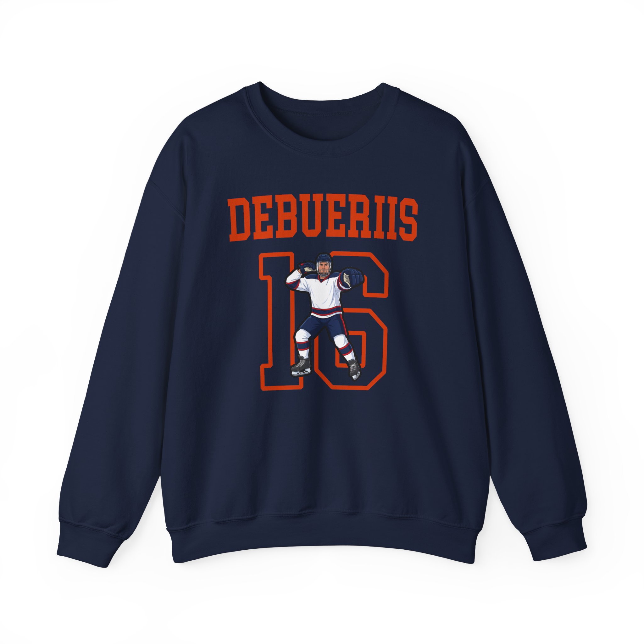Crewneck Sweatshirt — character_shirsey in Navy