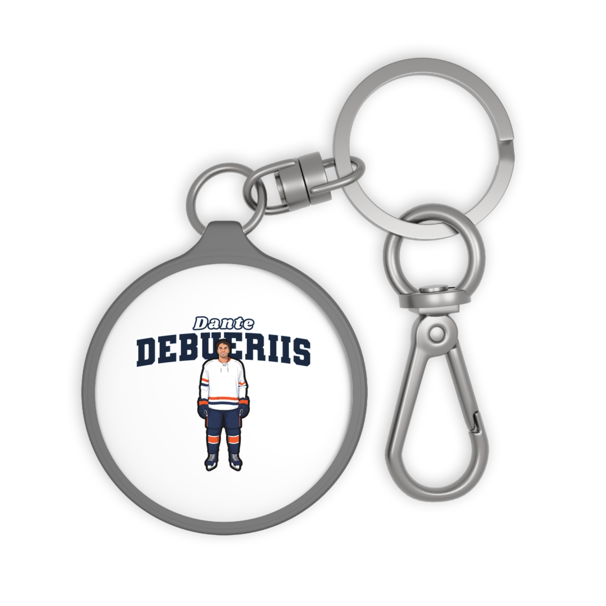 Keychain — character_name_arch in Grey