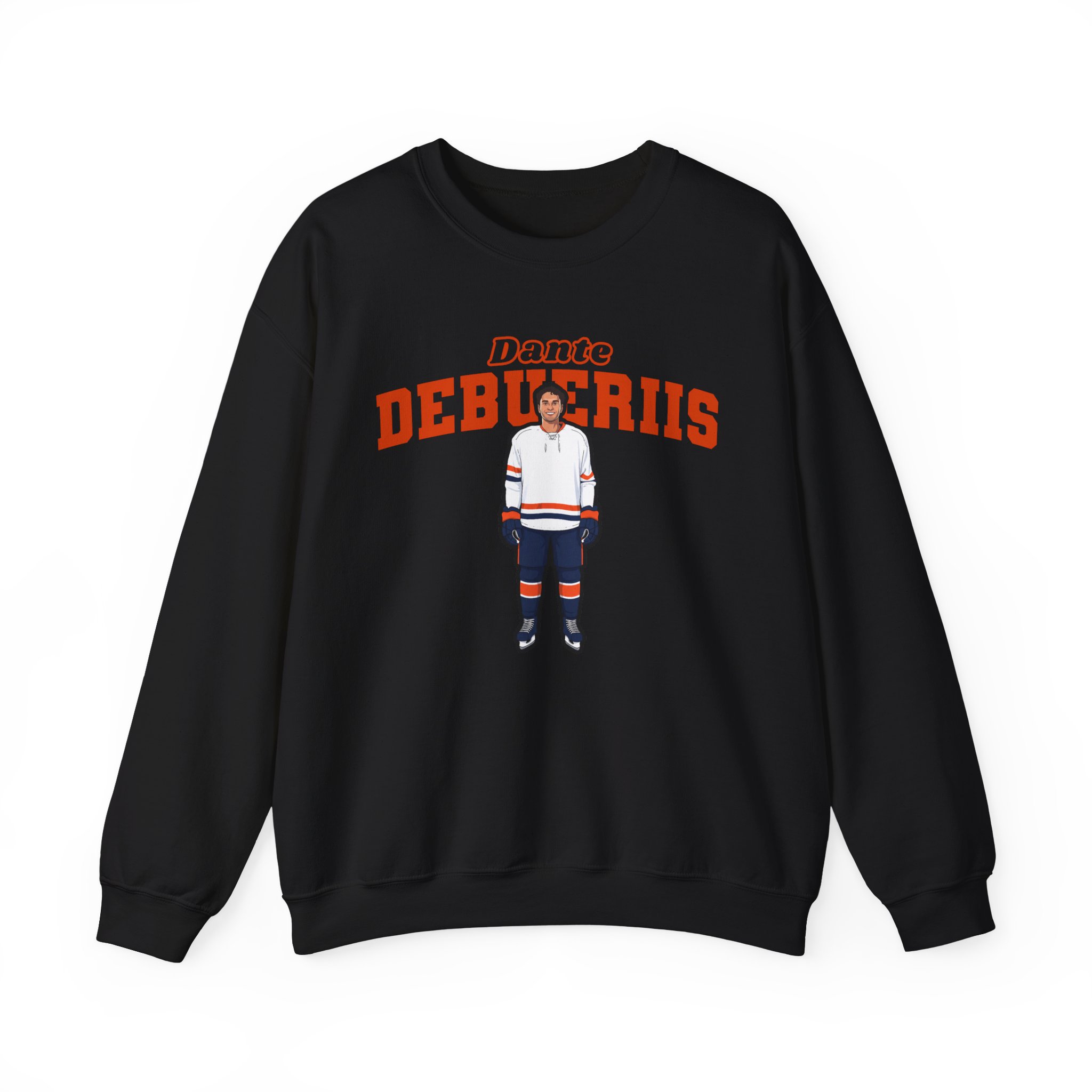 Crewneck Sweatshirt — character_name_arch in Black