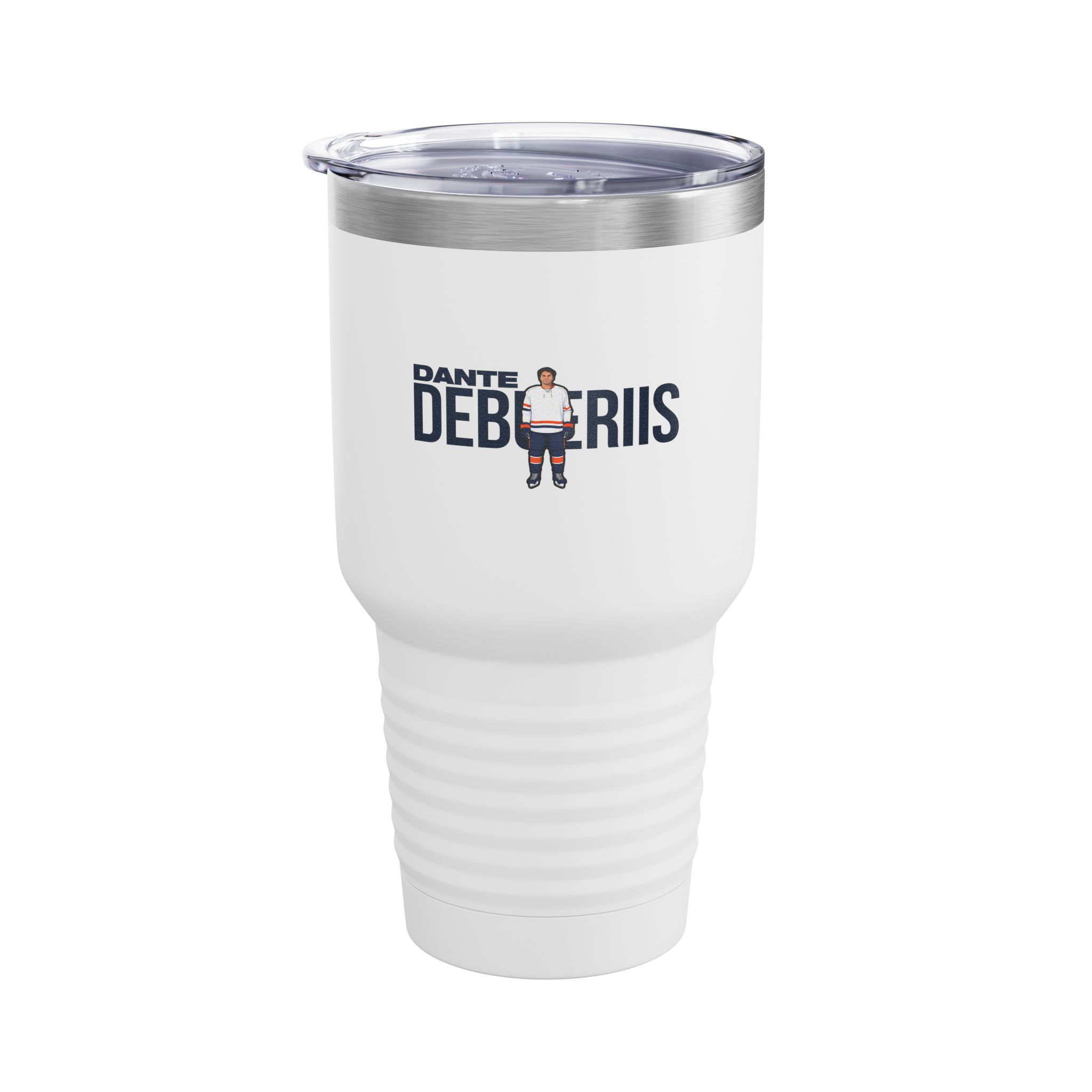 30oz Tumbler — character_player_name in White