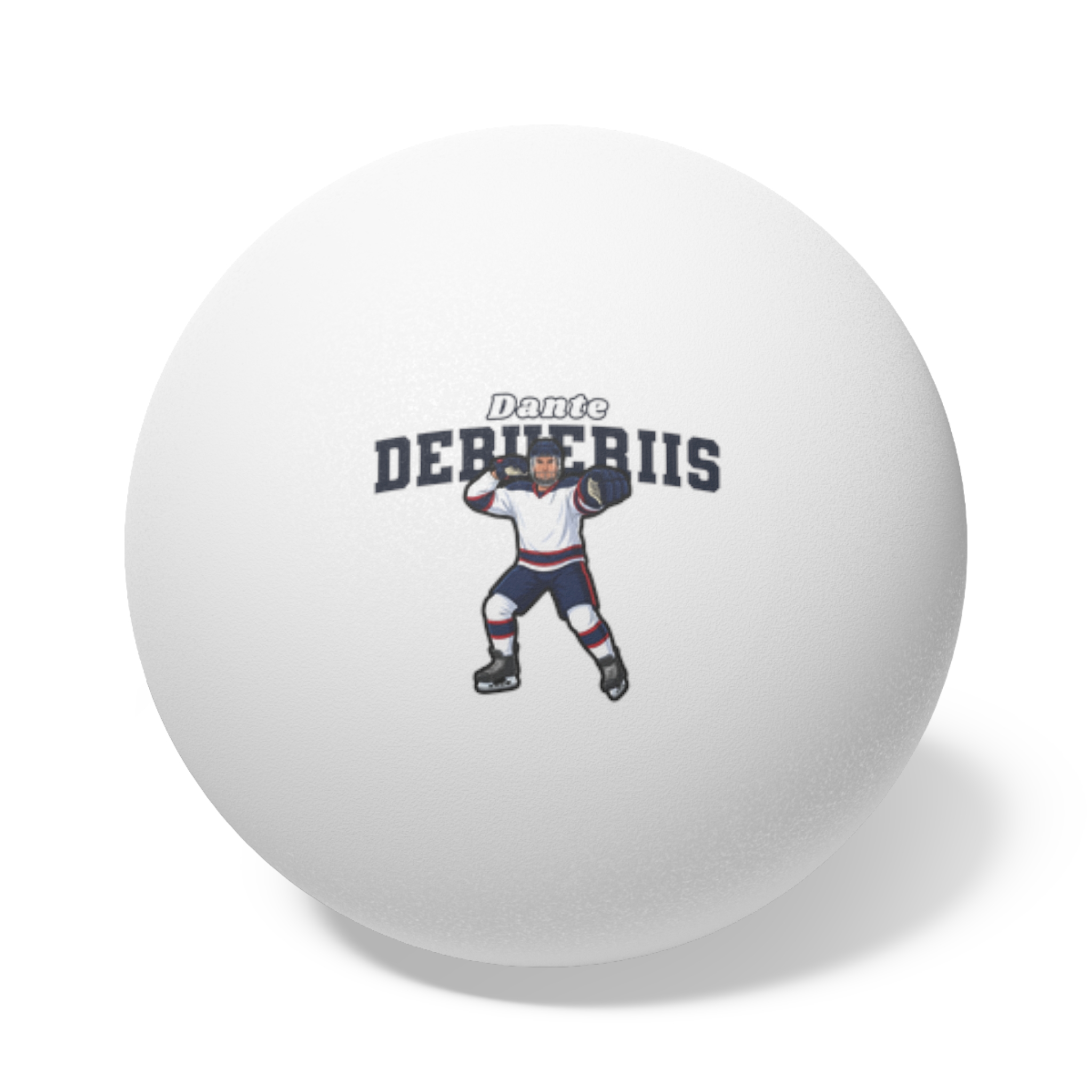Ping Pong Balls, 6 pcs — character_name_arch in White