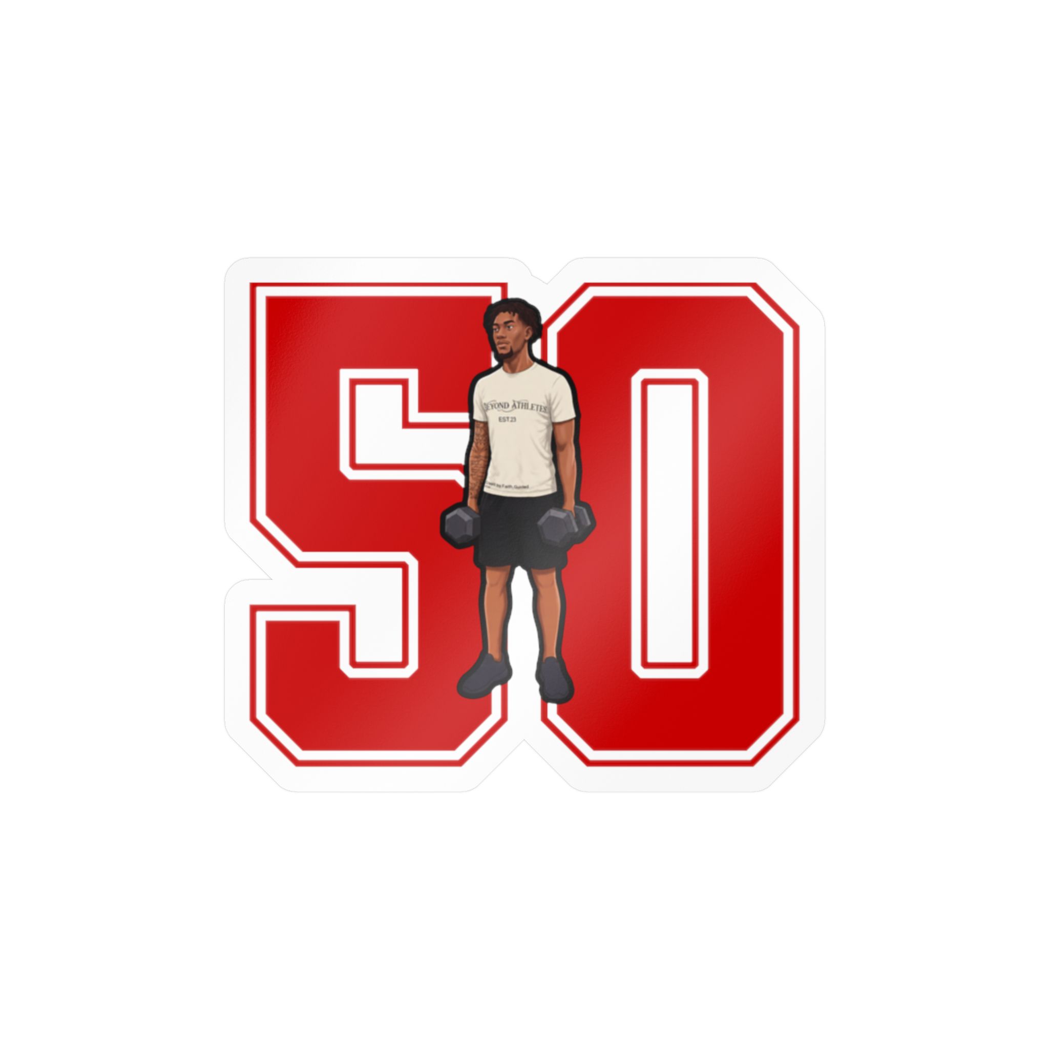 Vinyl Sticker — character_number in Classic