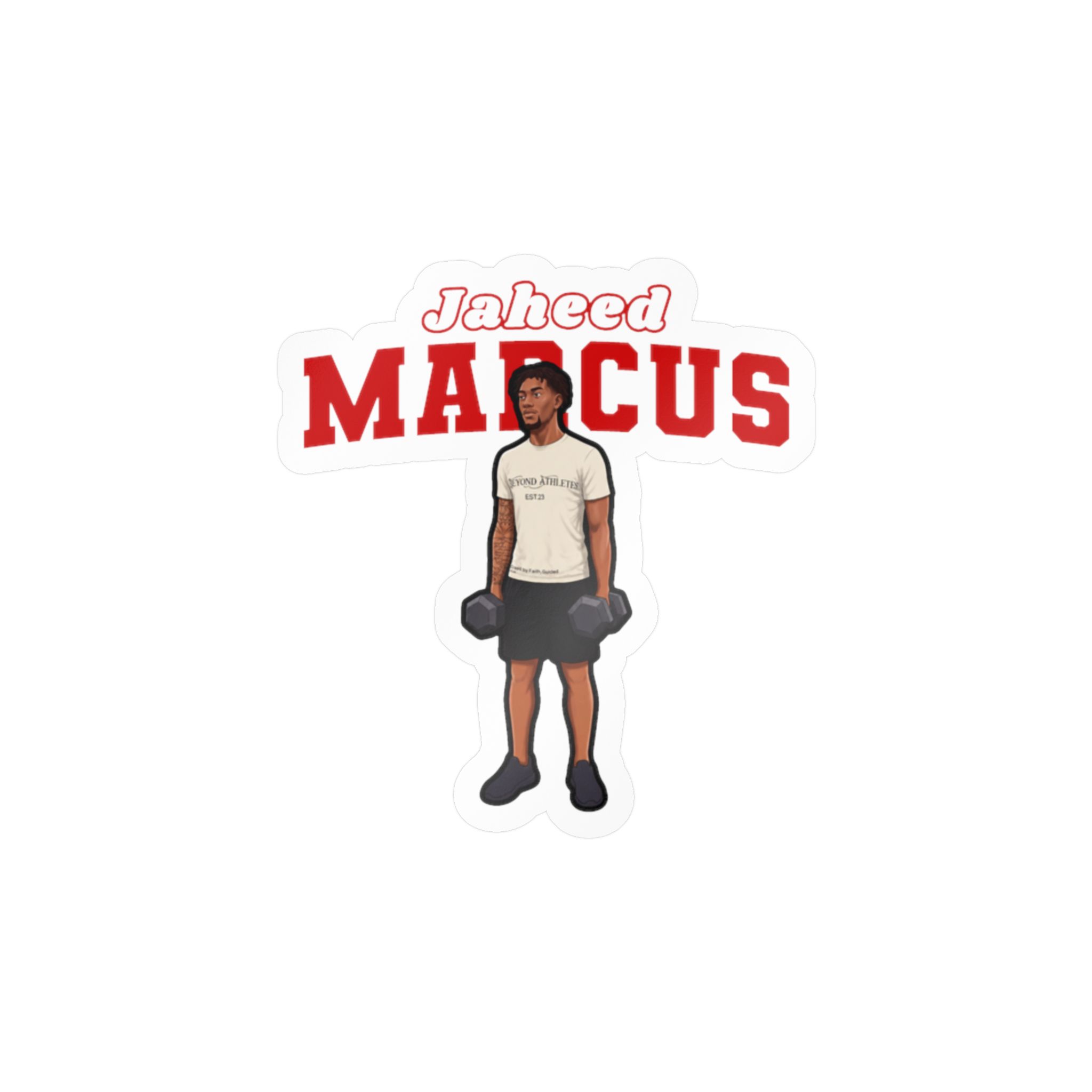 Vinyl Sticker — character_name_arch in Classic