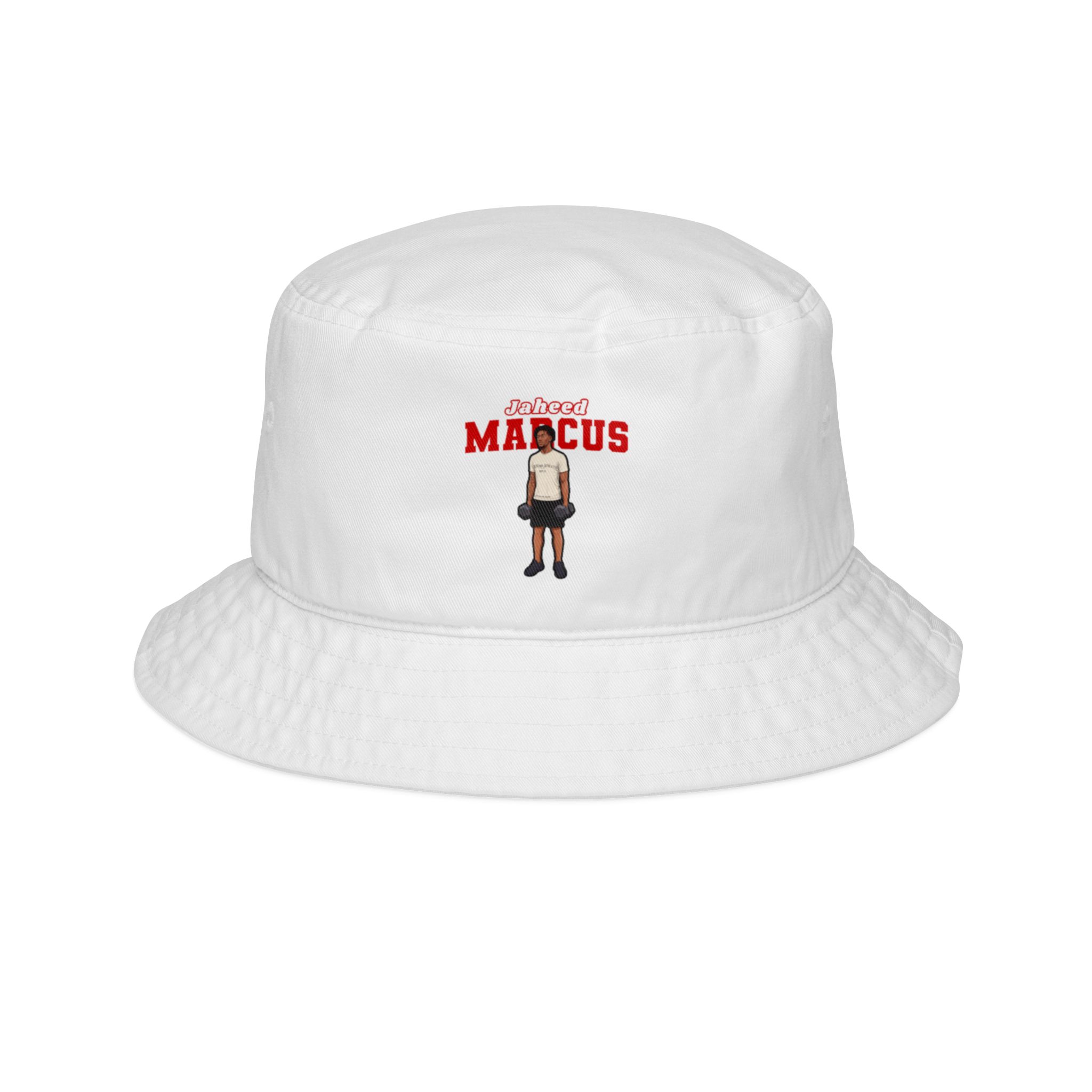 Bucket Hat — character_name_arch in White