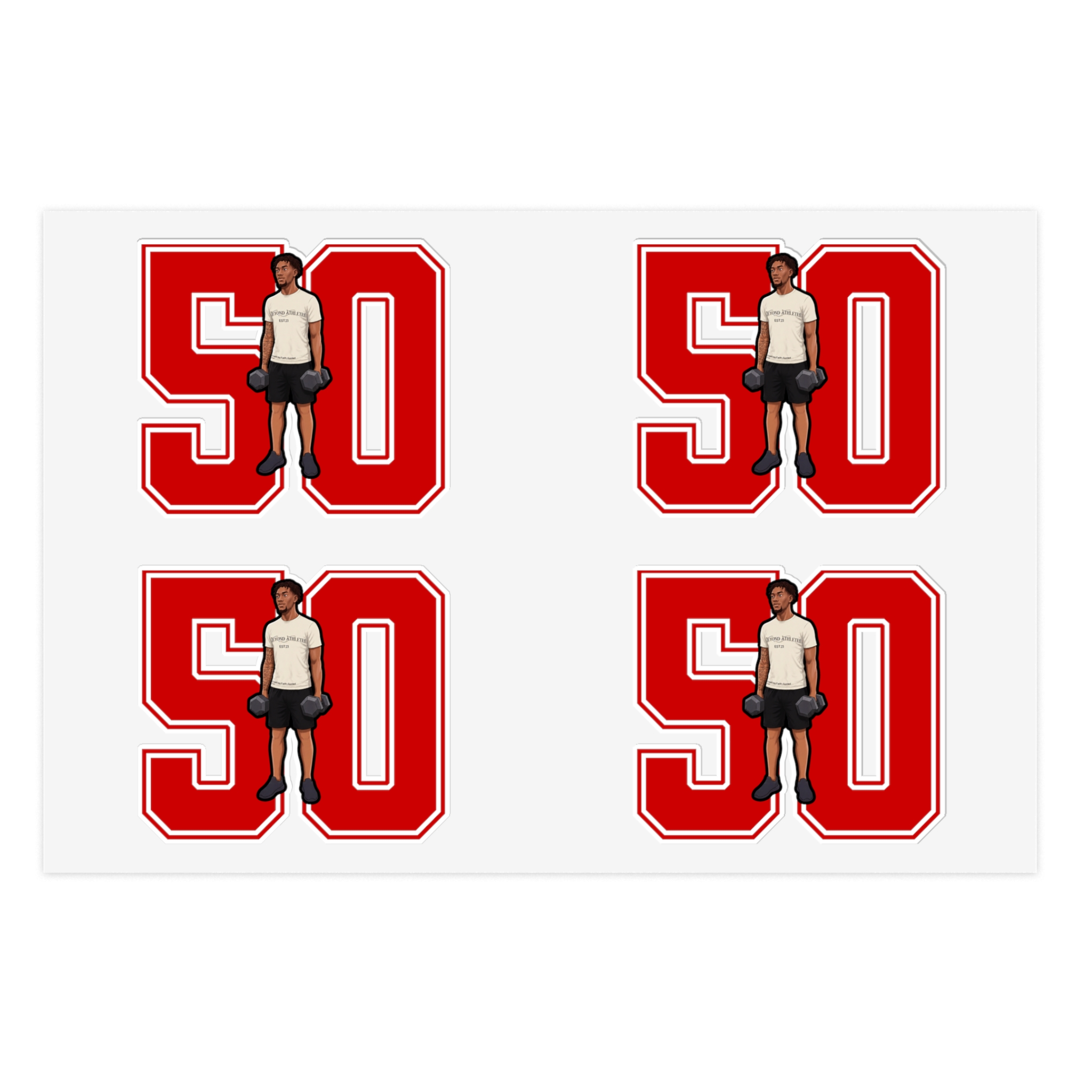 Sticker Sheet — character_number in Classic