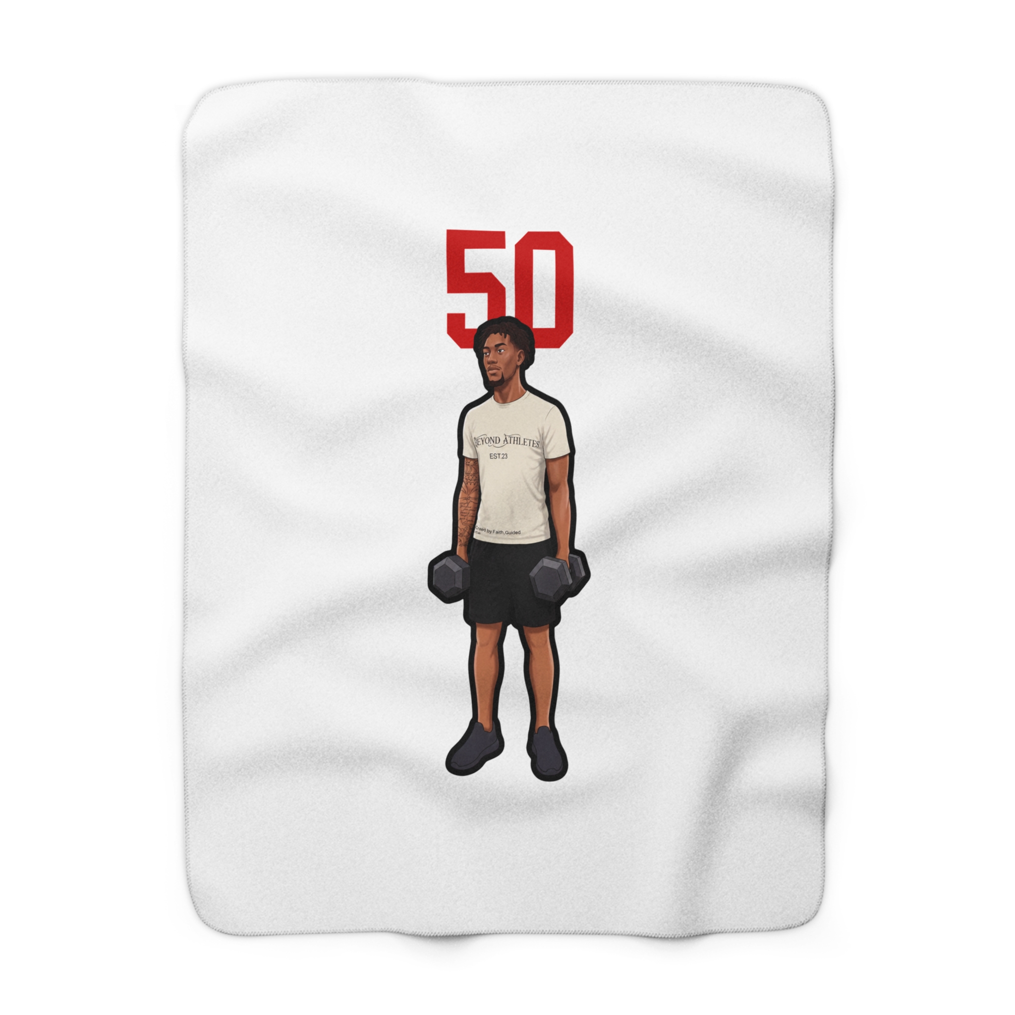 Sherpa Blanket — character_number_top in Classic
