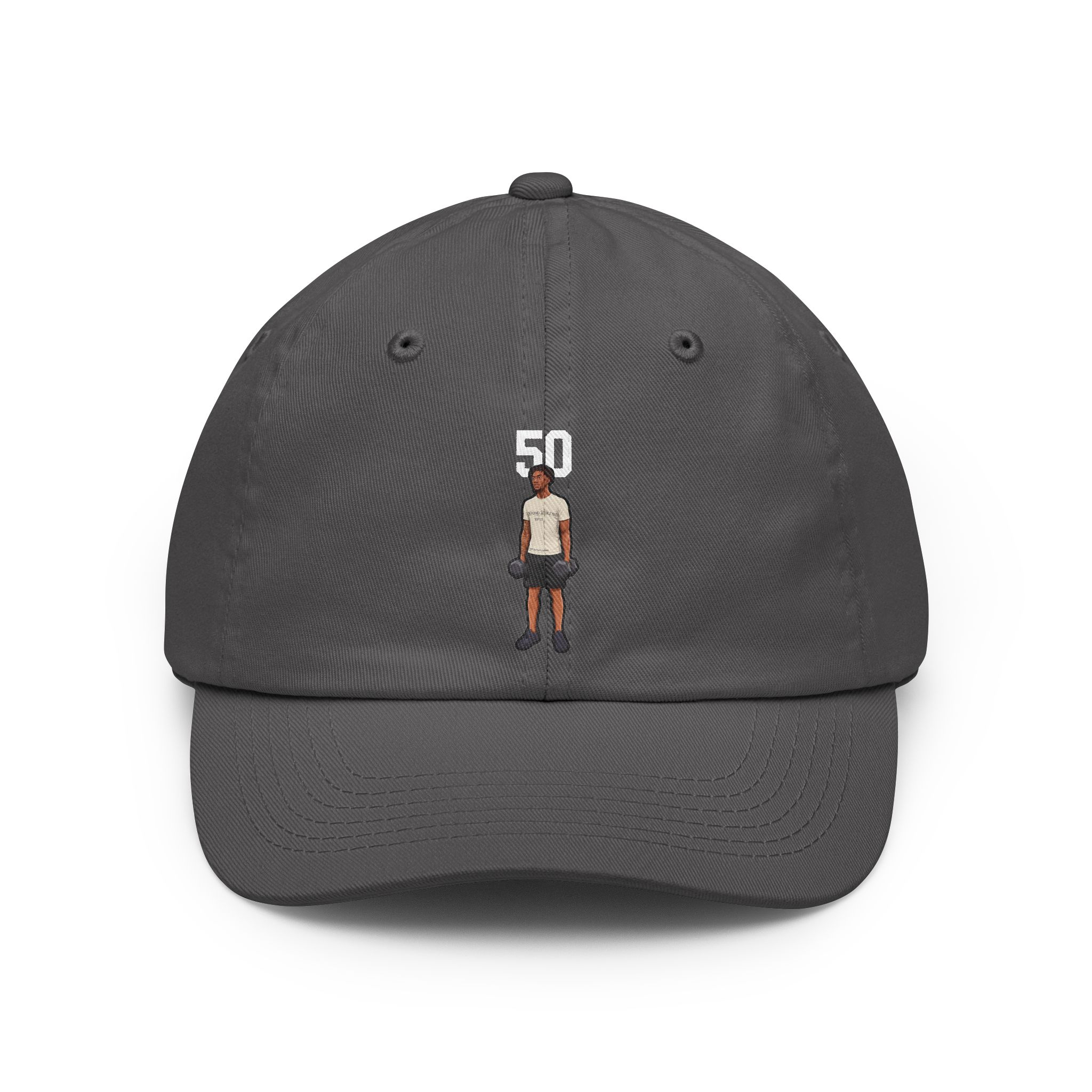 Classic Cap — character_number_top in Grey