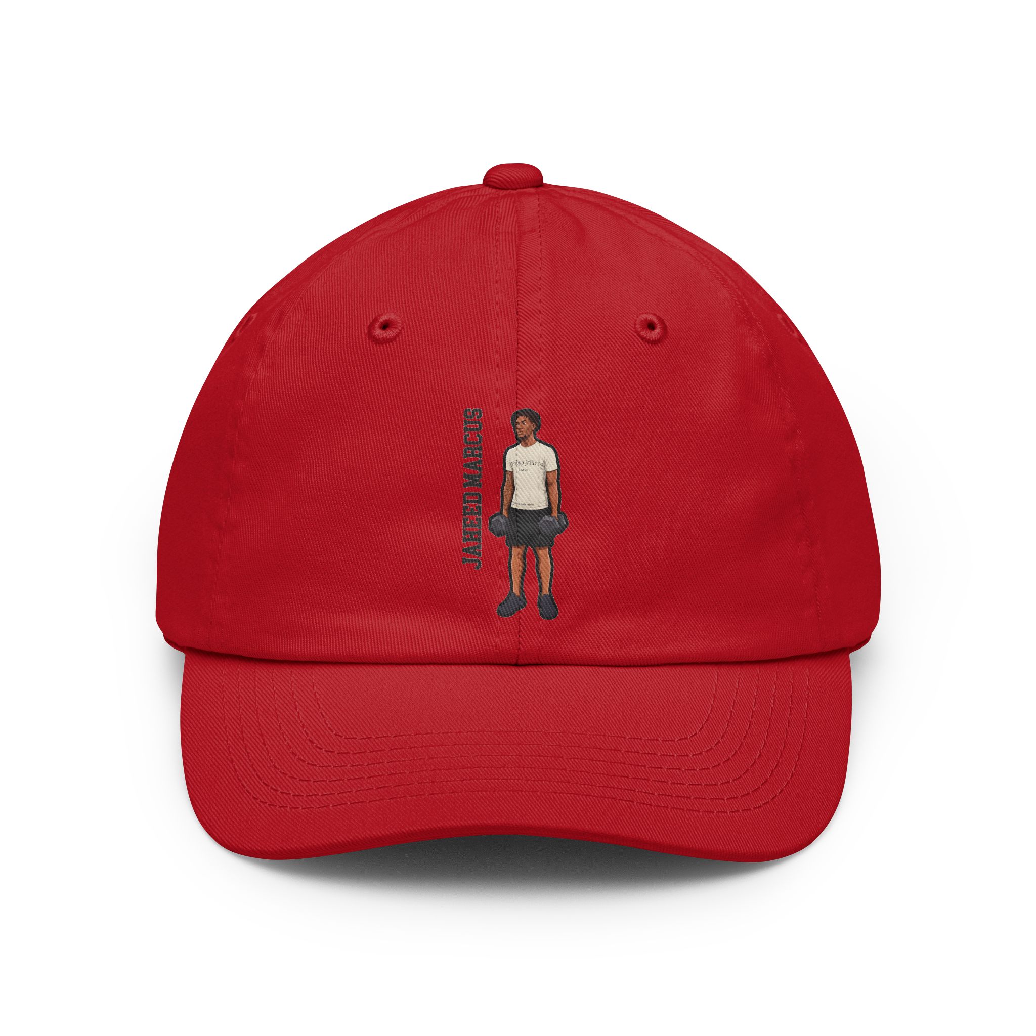 Classic Cap — character_name_vertical in Red