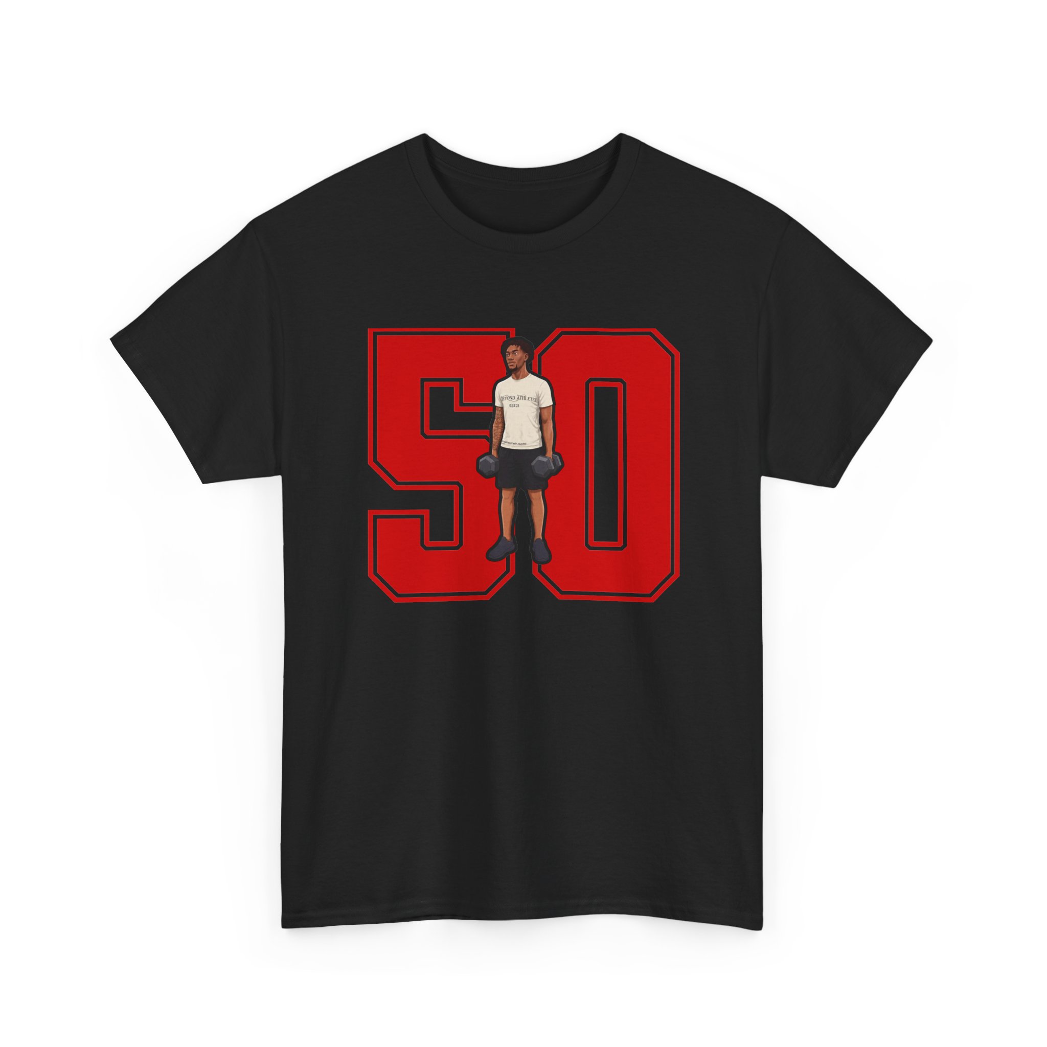 Tee — character_number in Black
