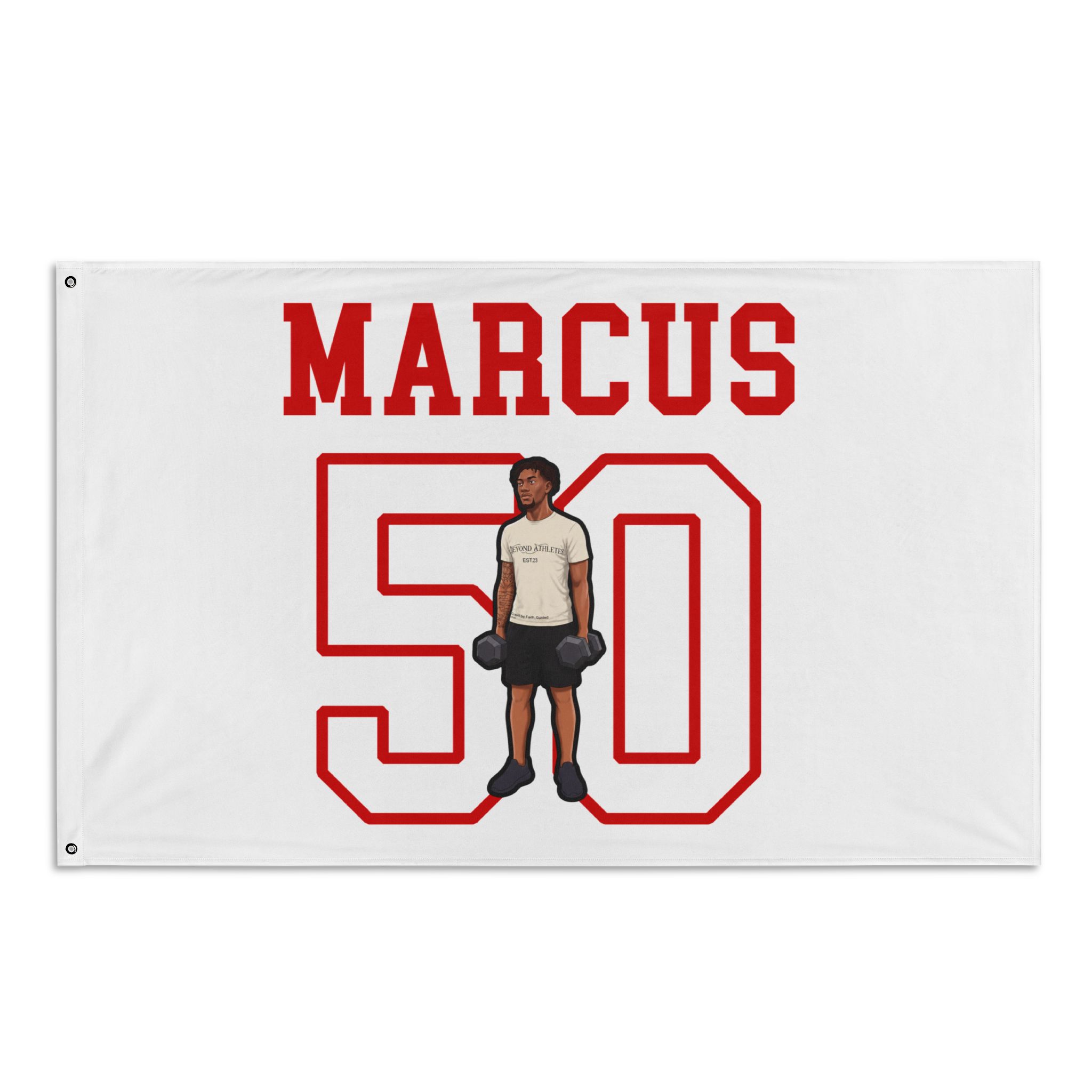Flag (35 × 56 in) — character_shirsey in Classic