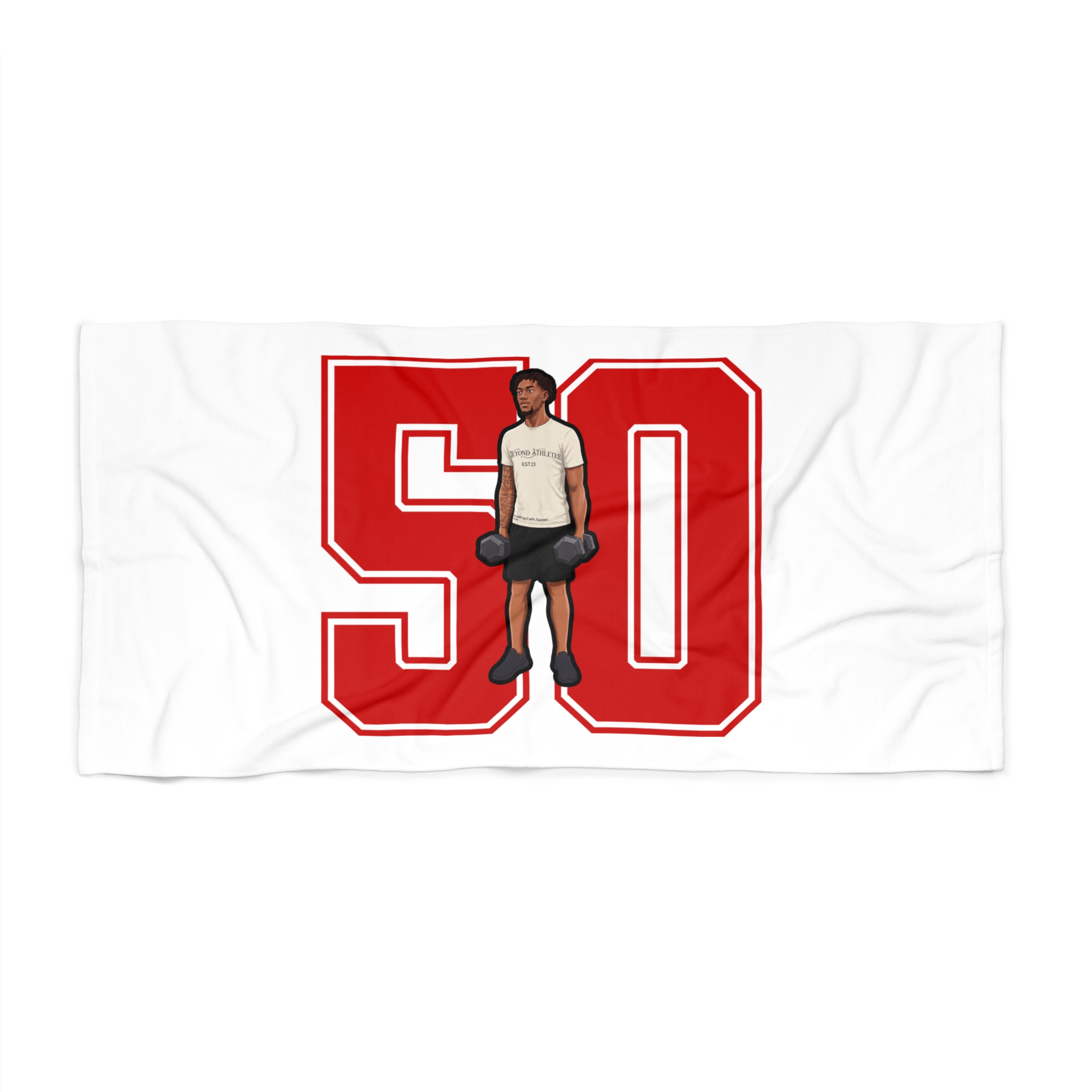 Beach Towel — character_number in Classic