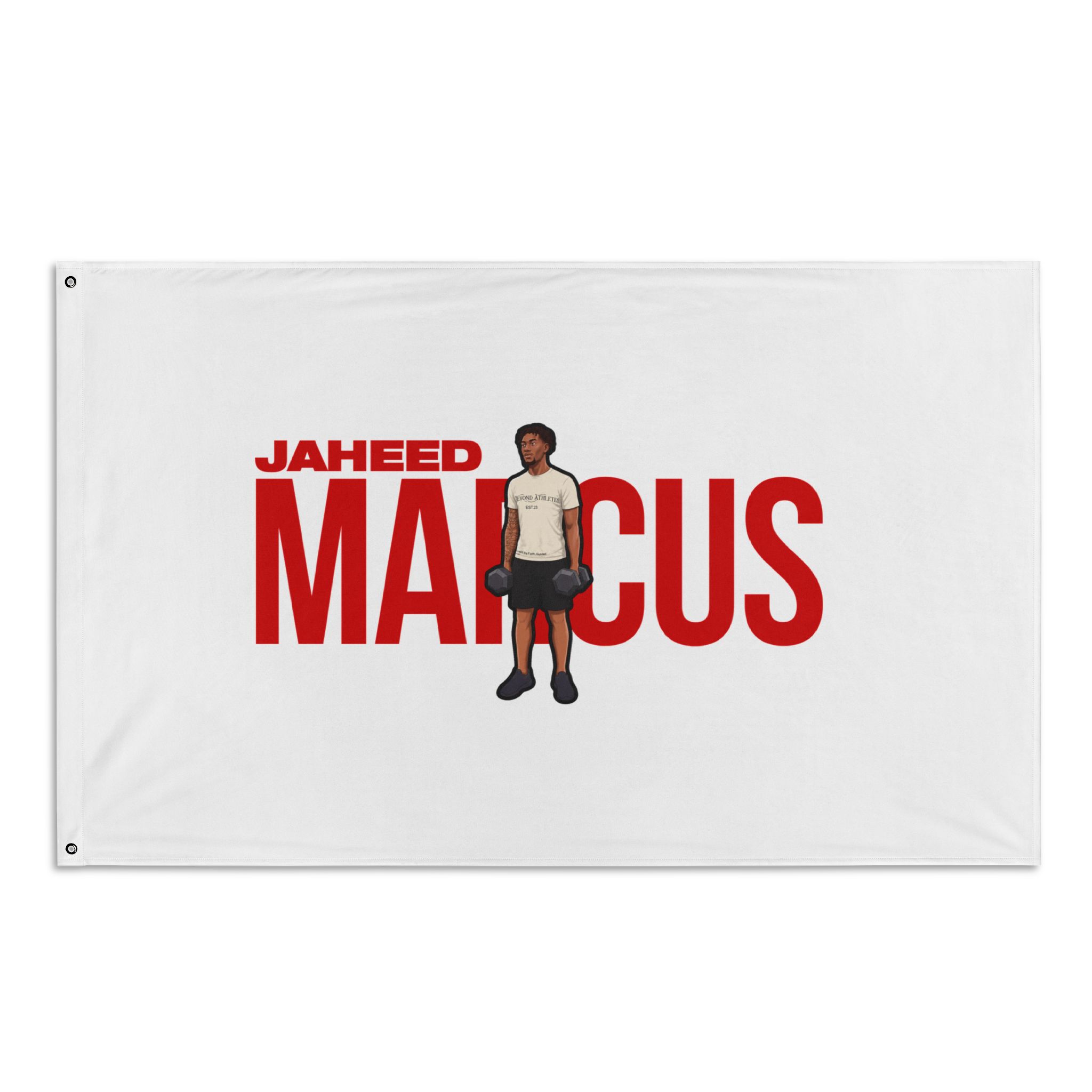 Flag (35 × 56 in) — character_player_name in Classic
