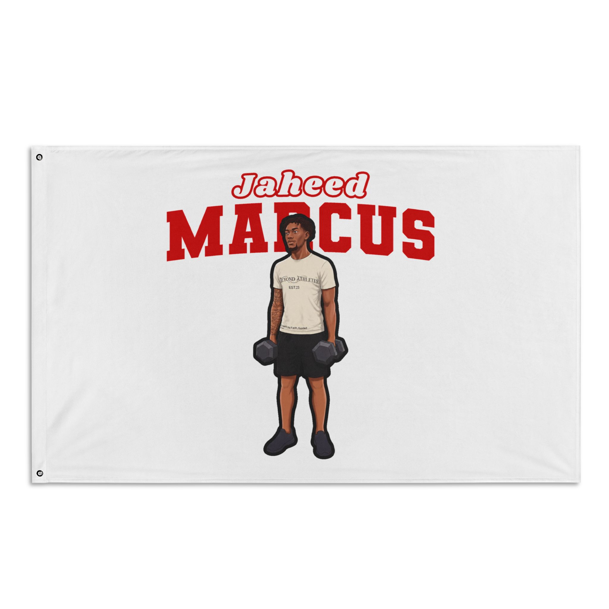 Flag (35 × 56 in) — character_name_arch in Classic