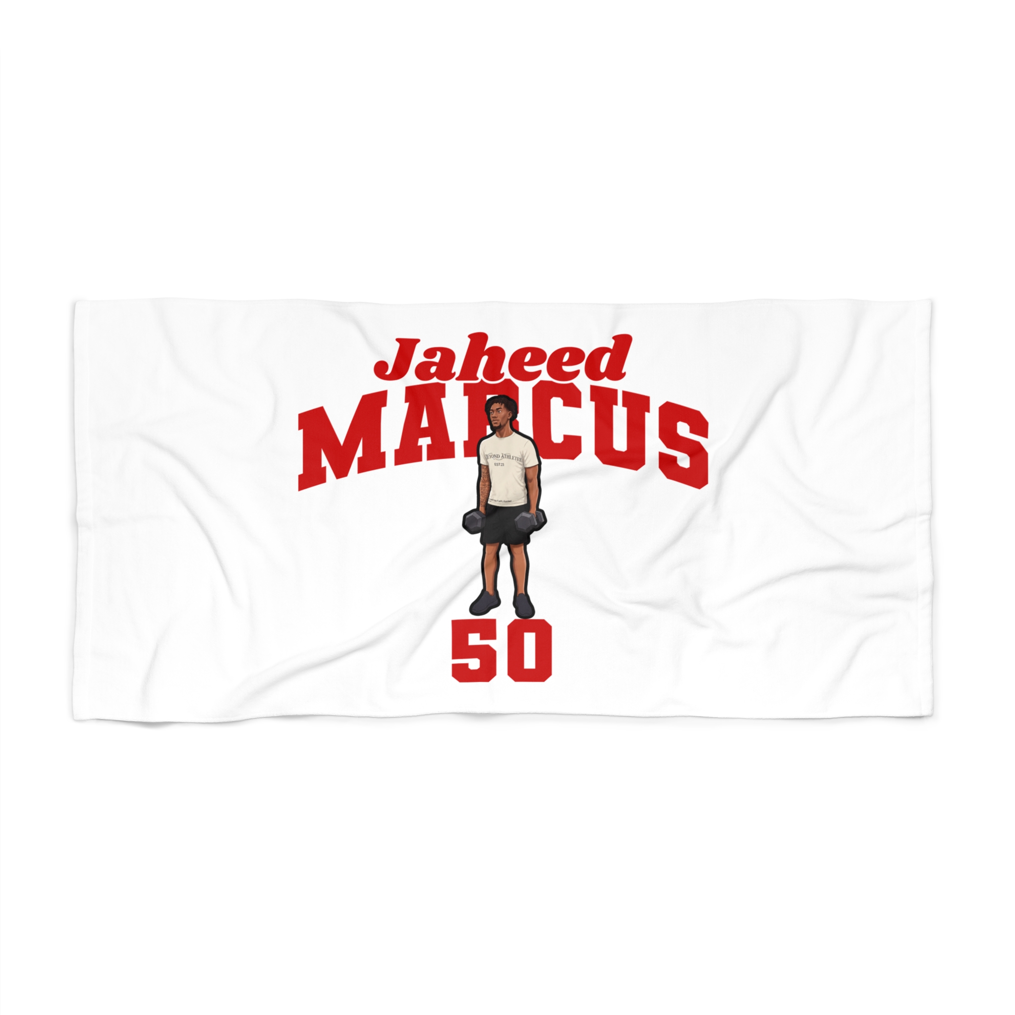 Beach Towel — character_signature_arch in Classic