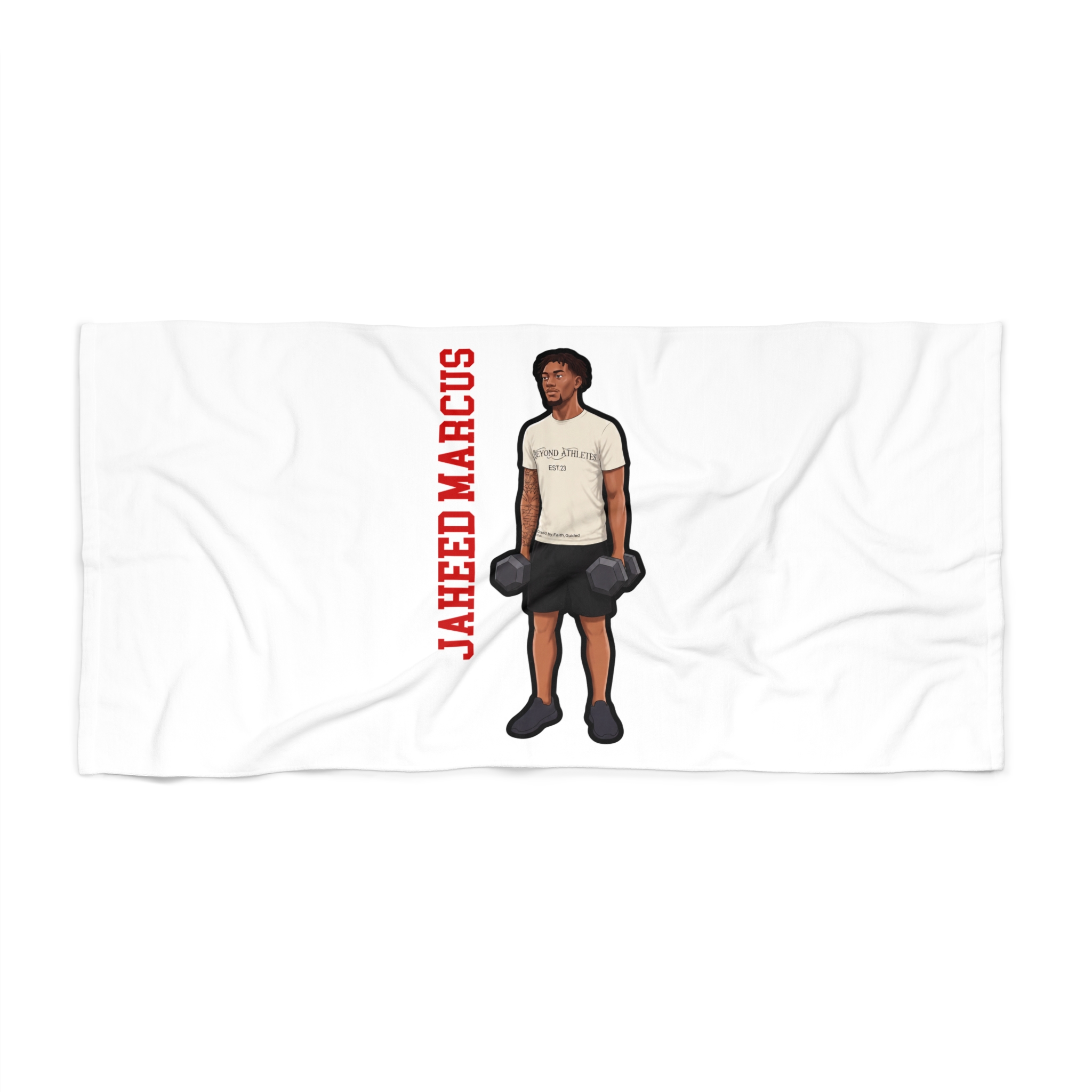 Beach Towel — character_name_vertical in Classic