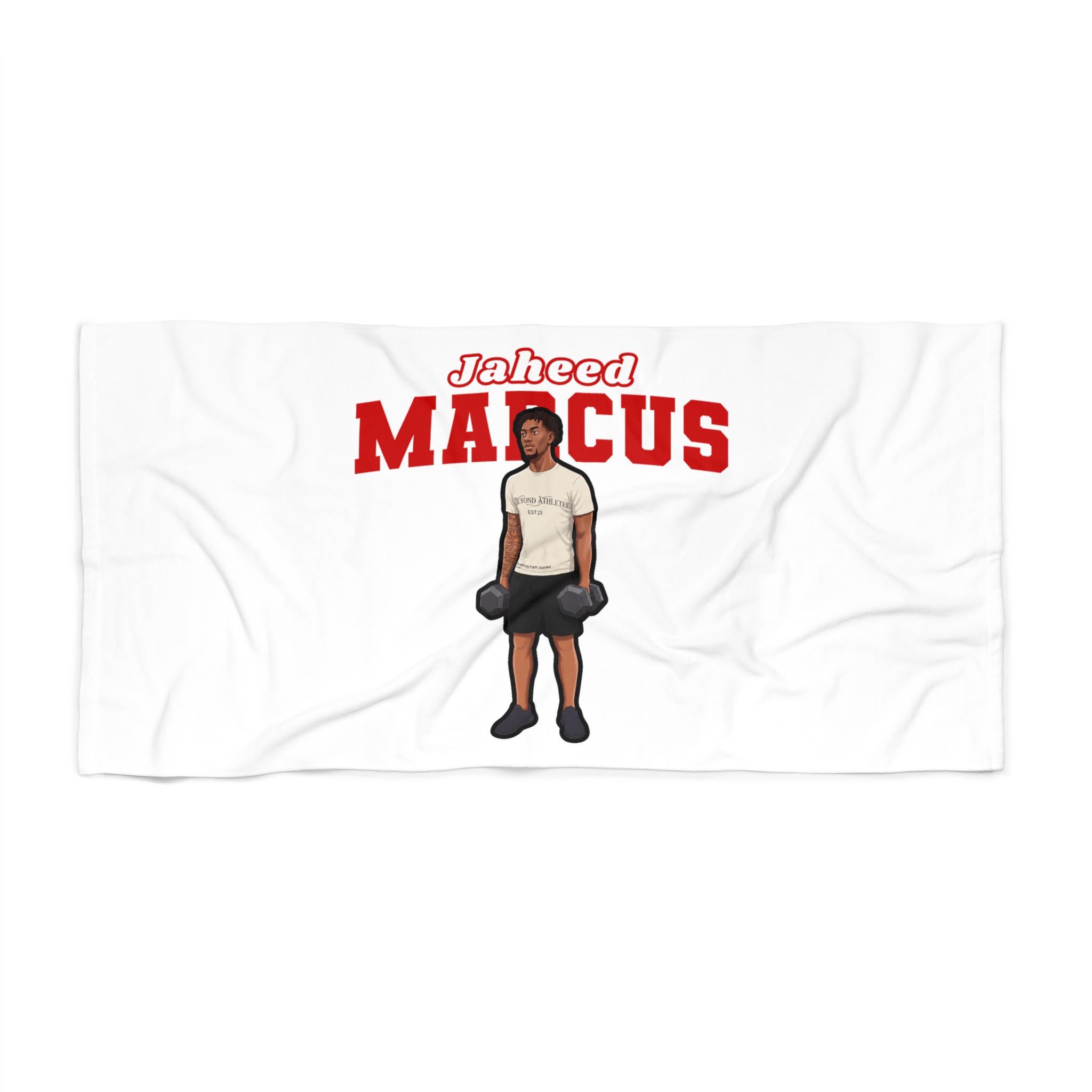 Beach Towel — character_name_arch in Classic