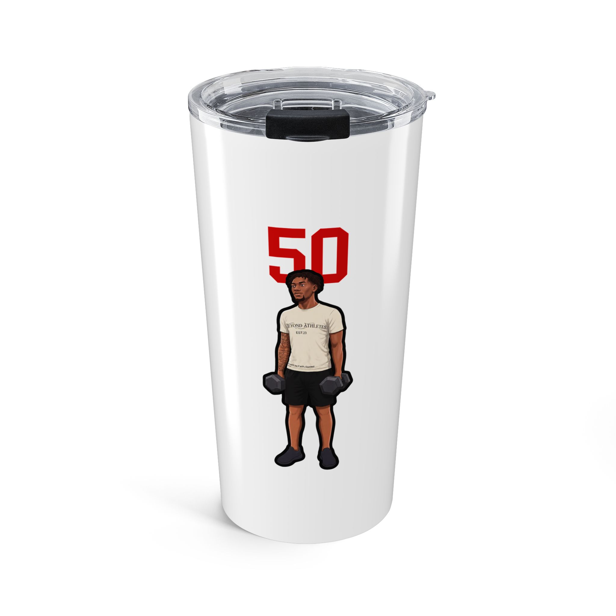 20oz Tumbler — character_number_top in Classic