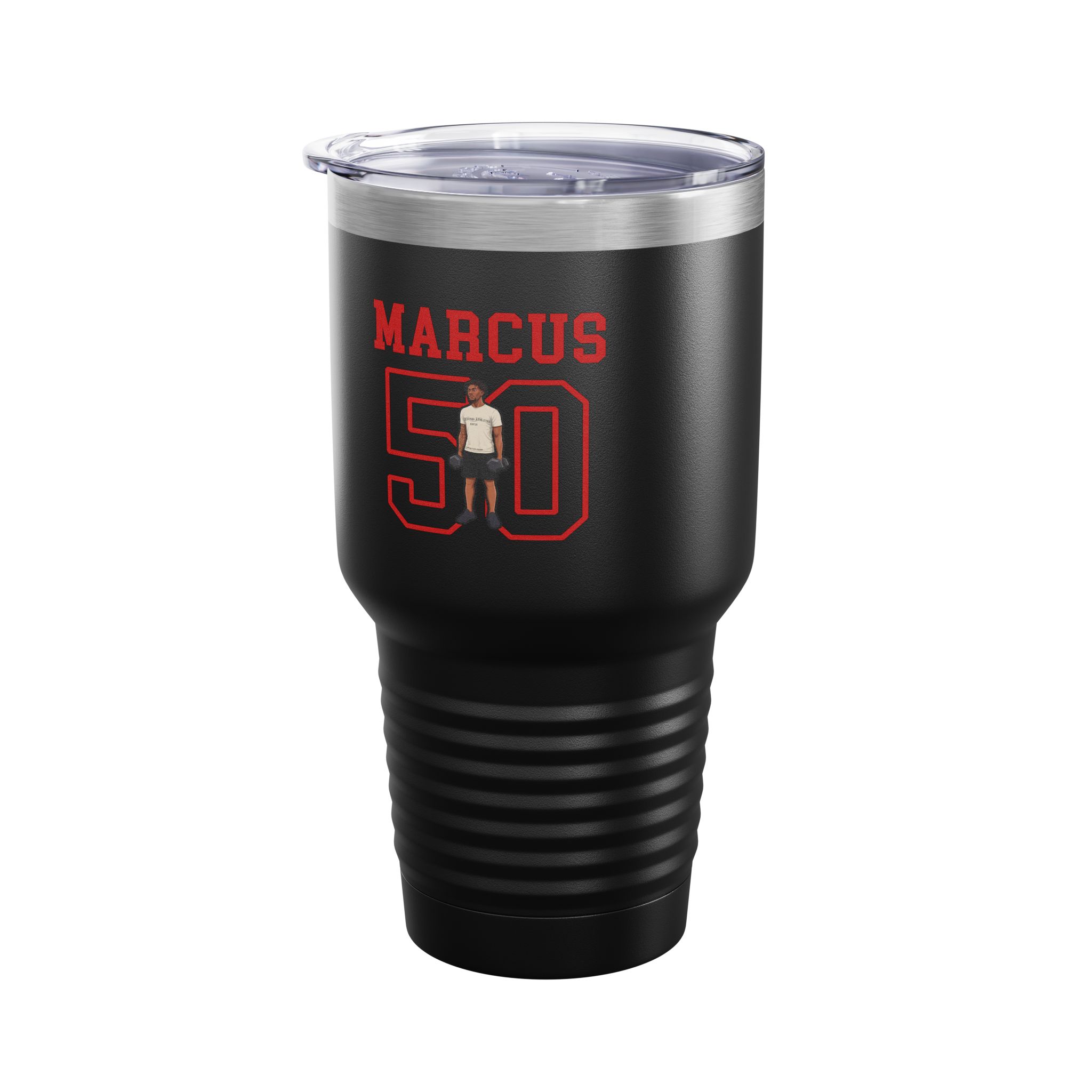 30oz Tumbler — character_shirsey in Black