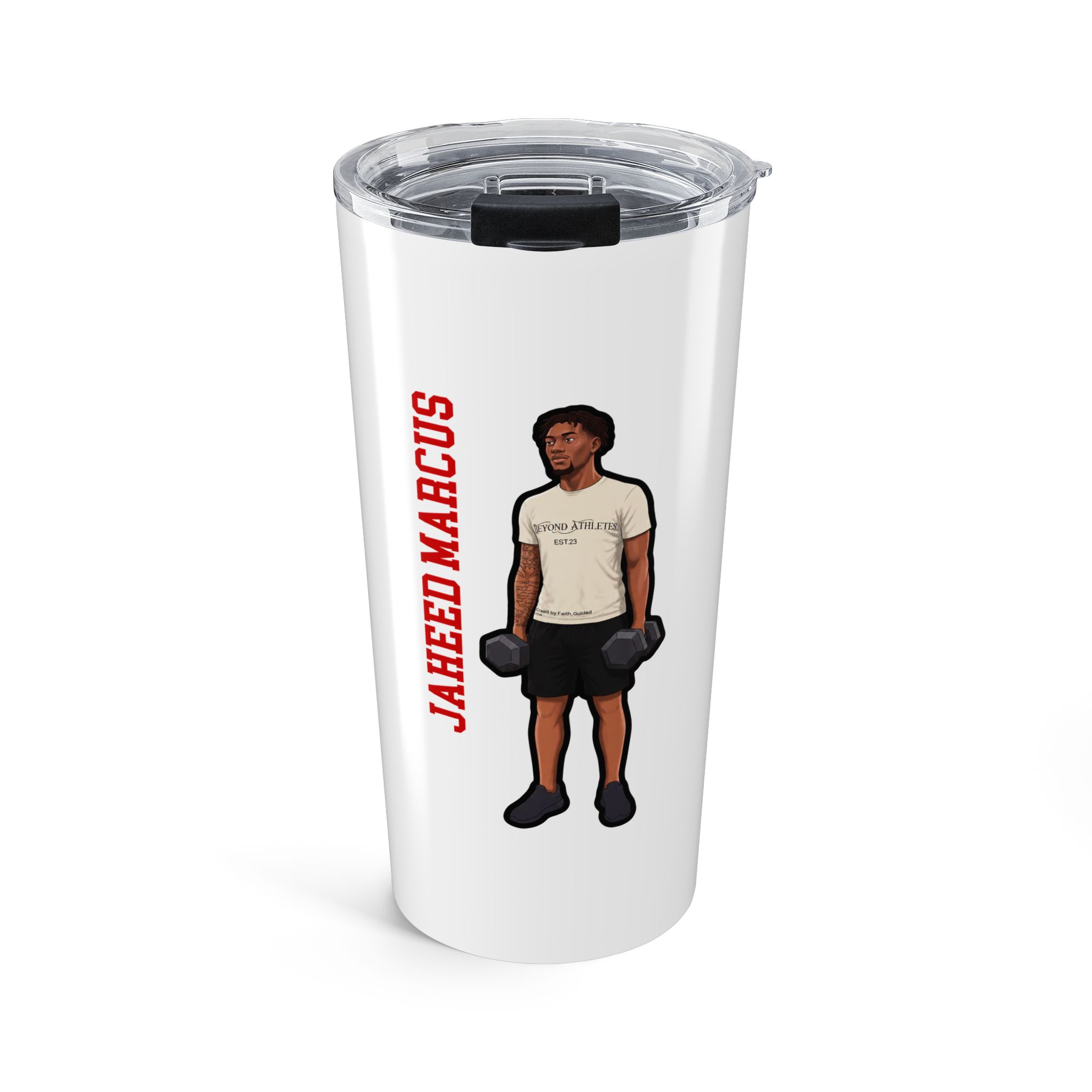 20oz Tumbler — character_name_vertical in Classic