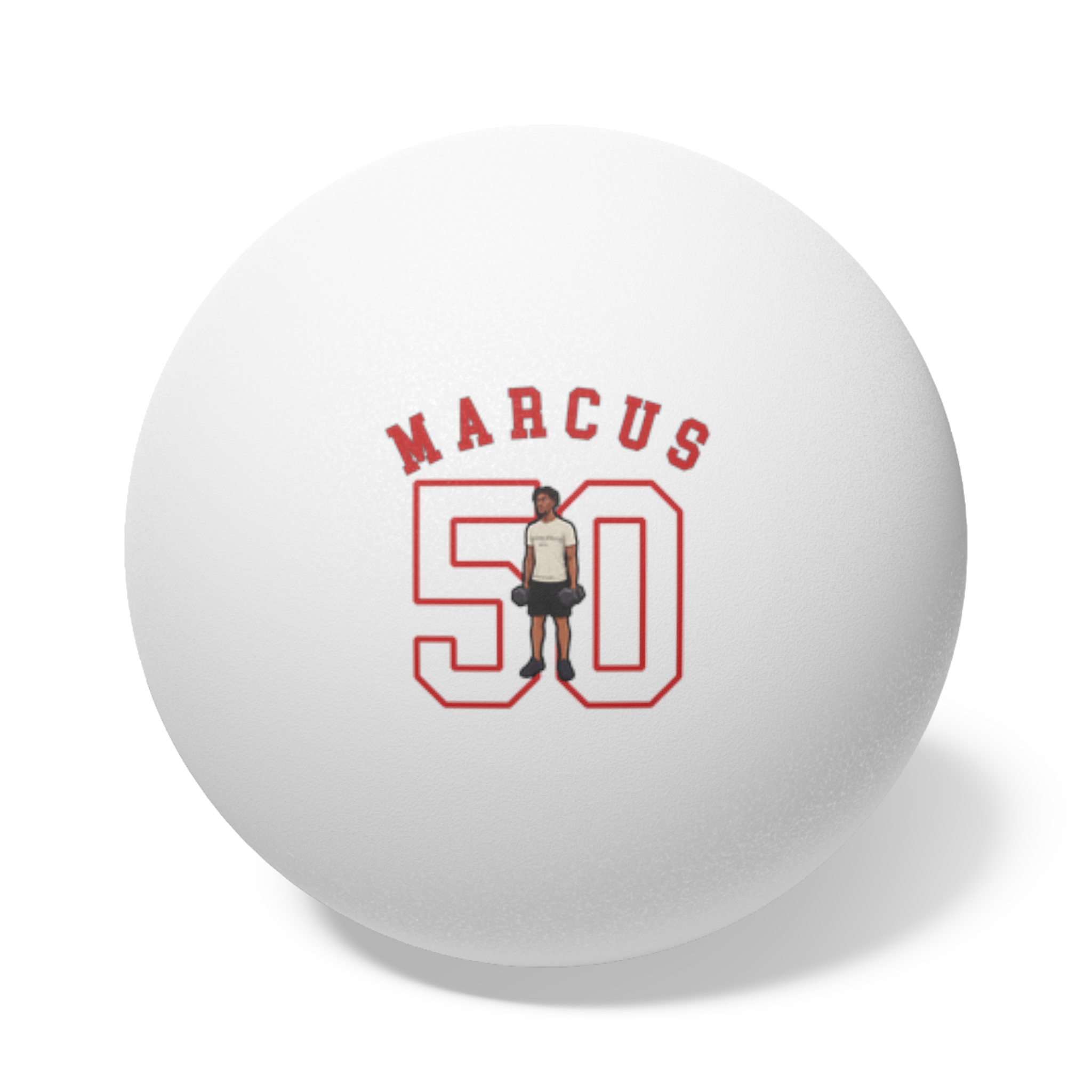 Ping Pong Balls, 6 pcs — character_shirsey_arch in White