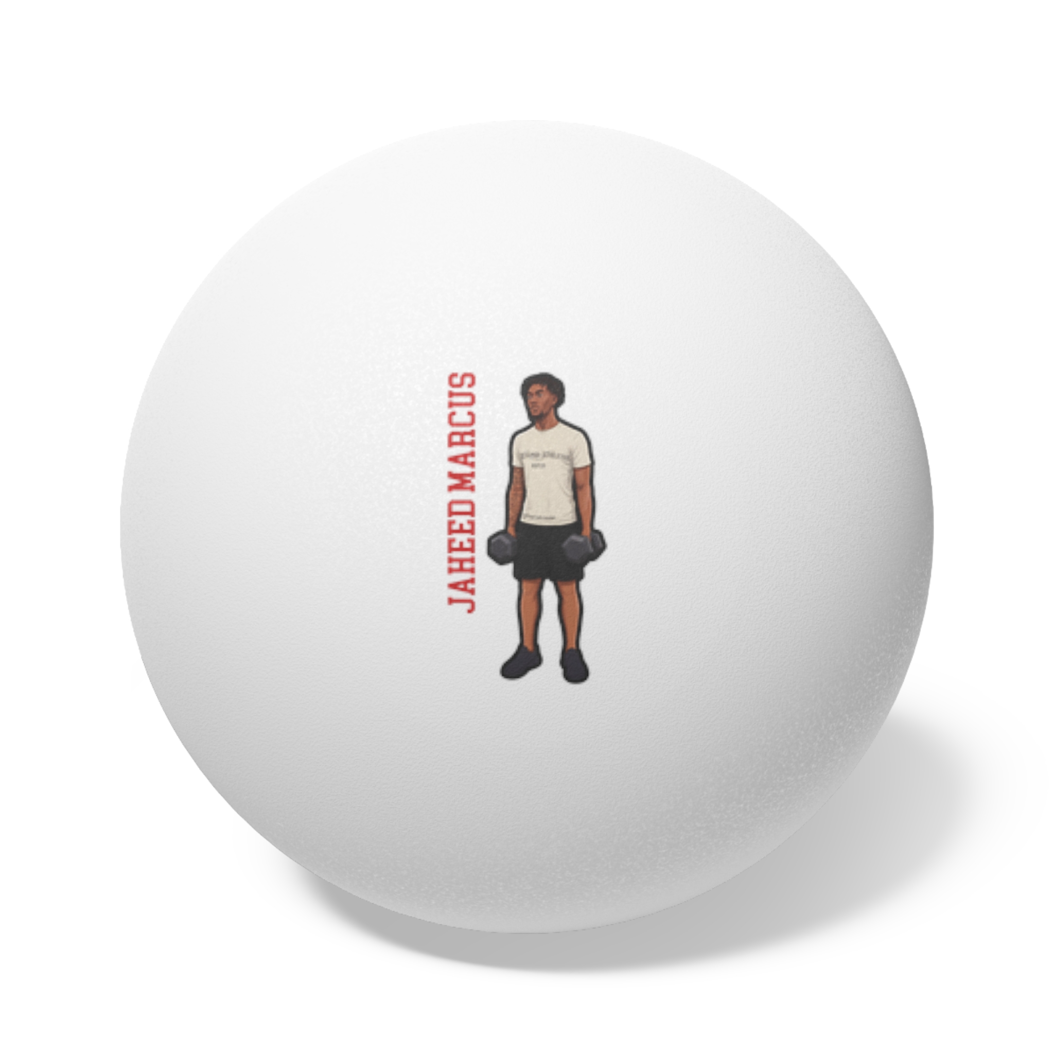 Ping Pong Balls, 6 pcs — character_name_vertical in White