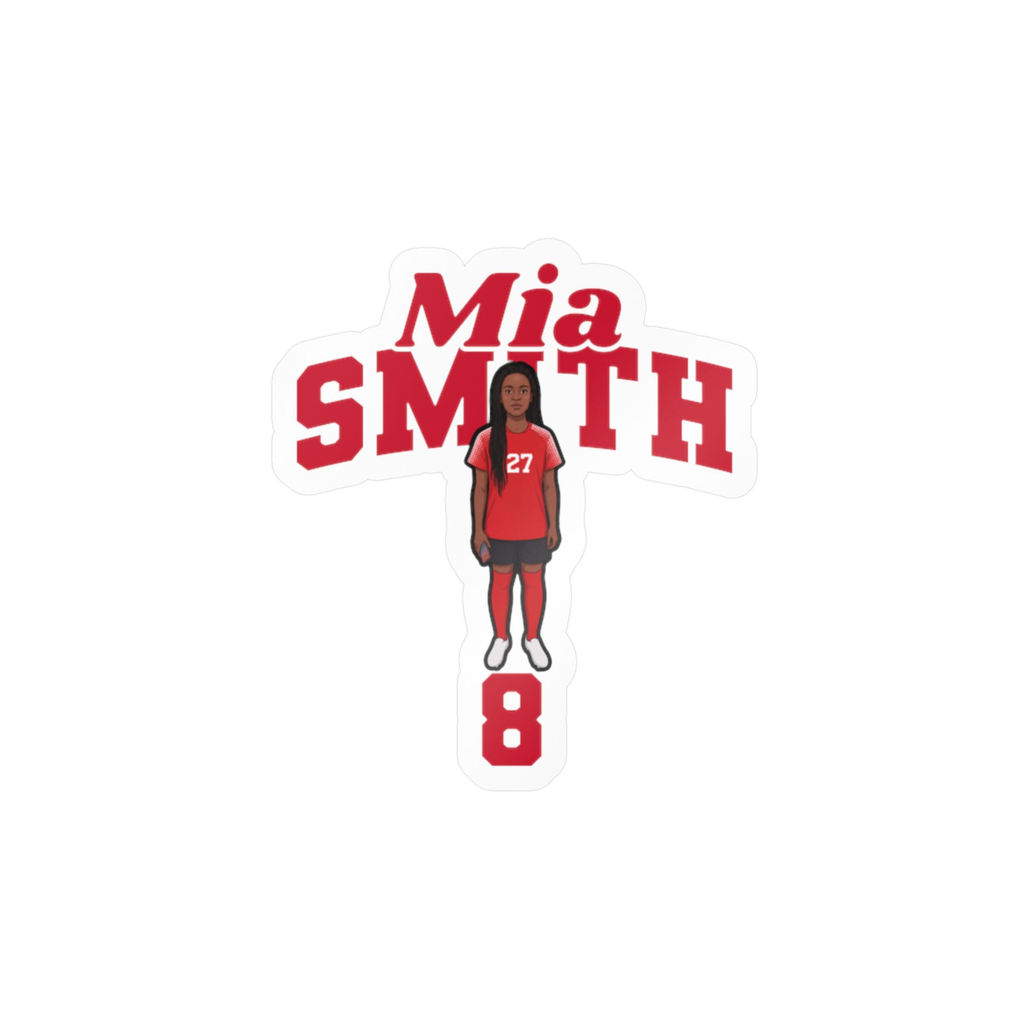 Vinyl Sticker — character_signature_arch in Classic