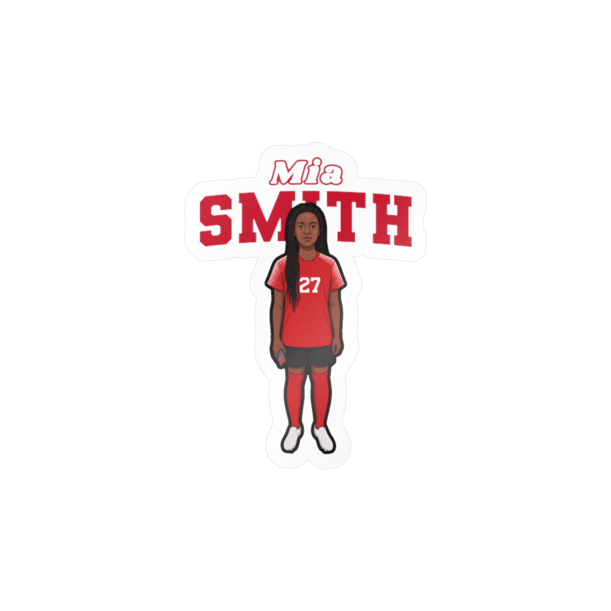 Vinyl Sticker — character_name_arch in Classic