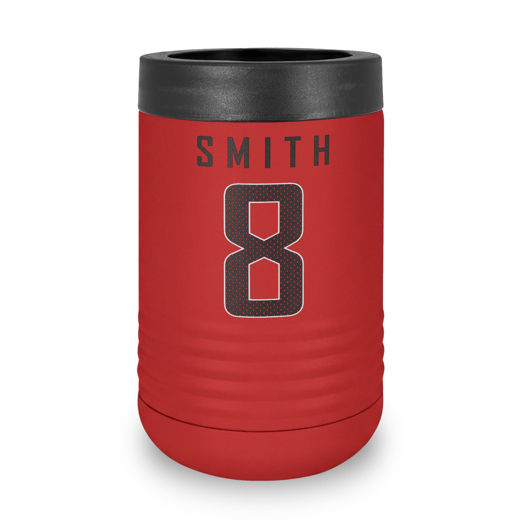 Stainless Can Cooler — mesh_shirsey in Red