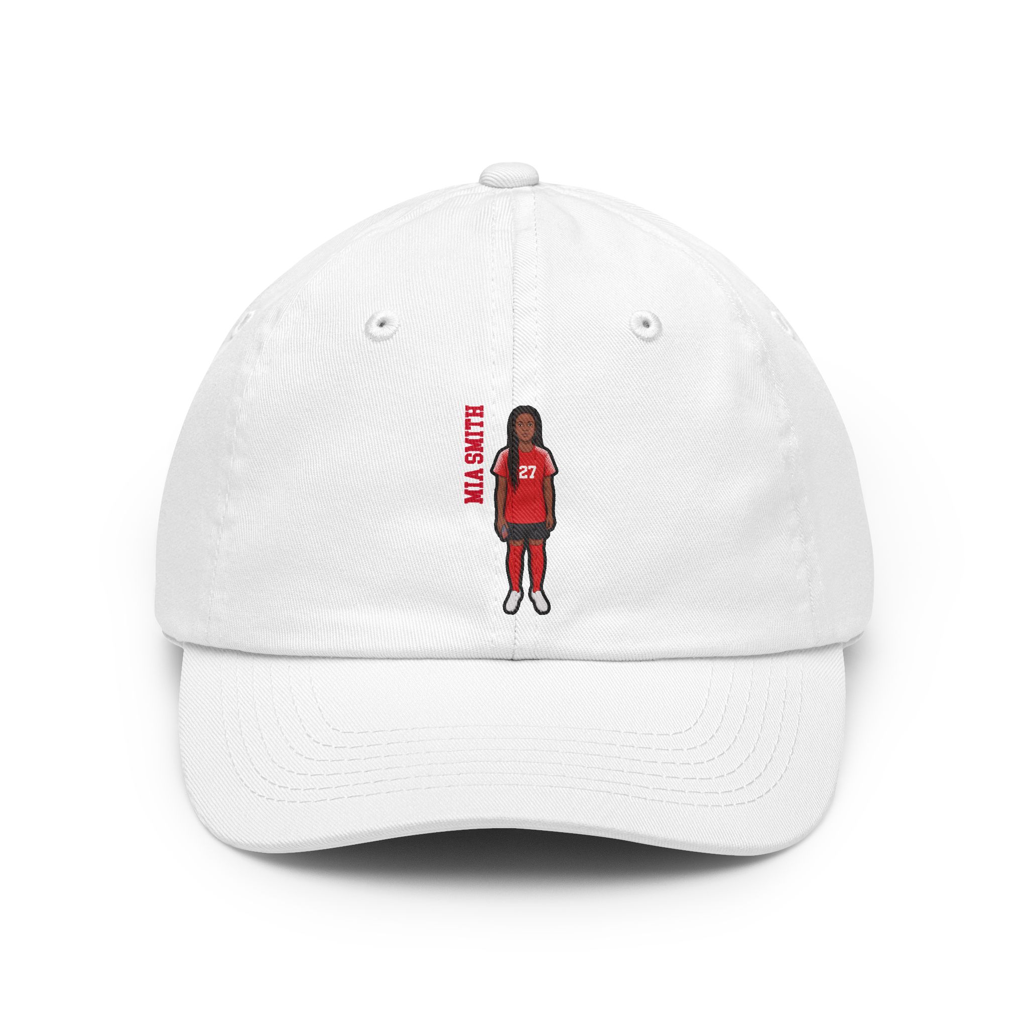 Classic Cap — character_name_vertical in White