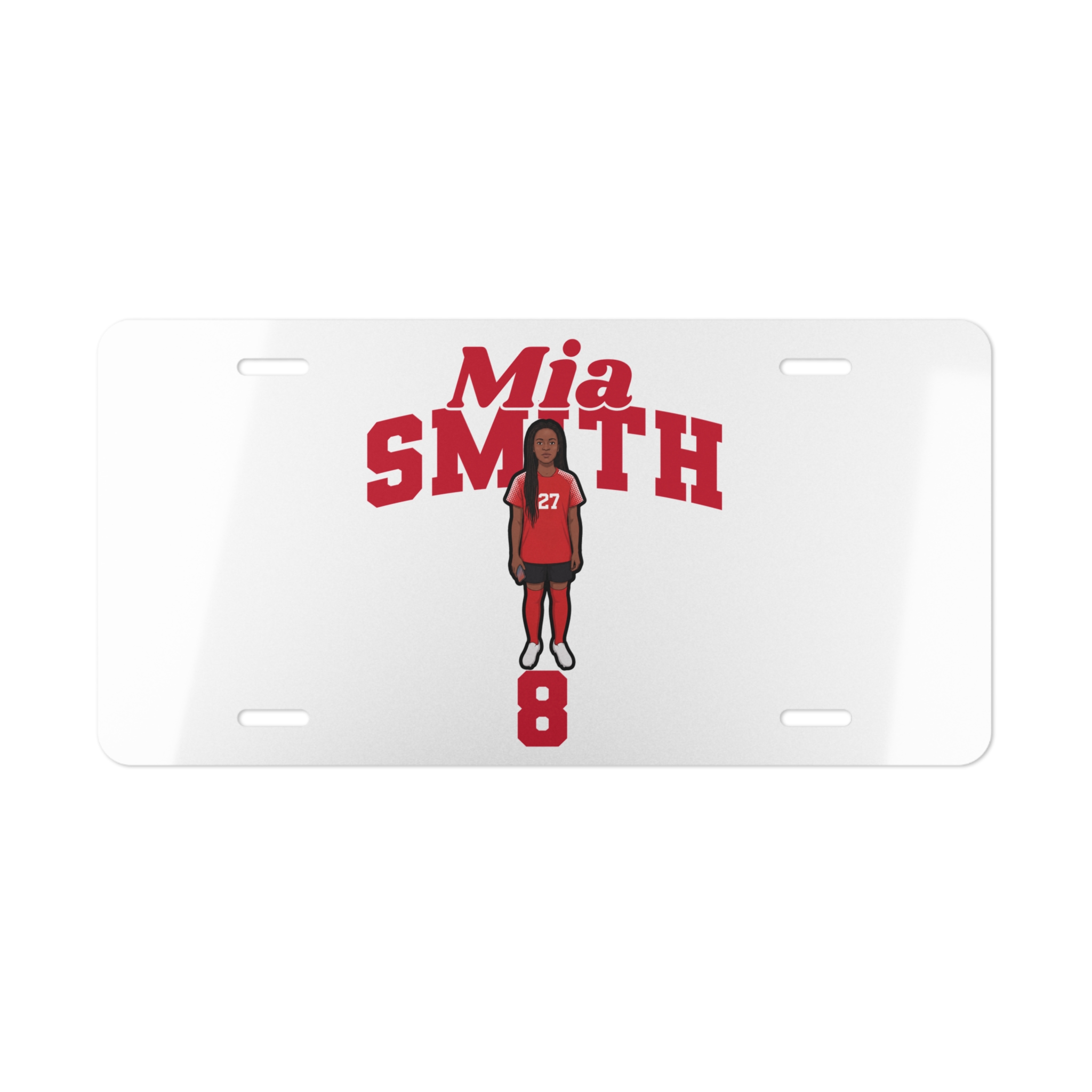 License Plate — character_signature_arch in Classic