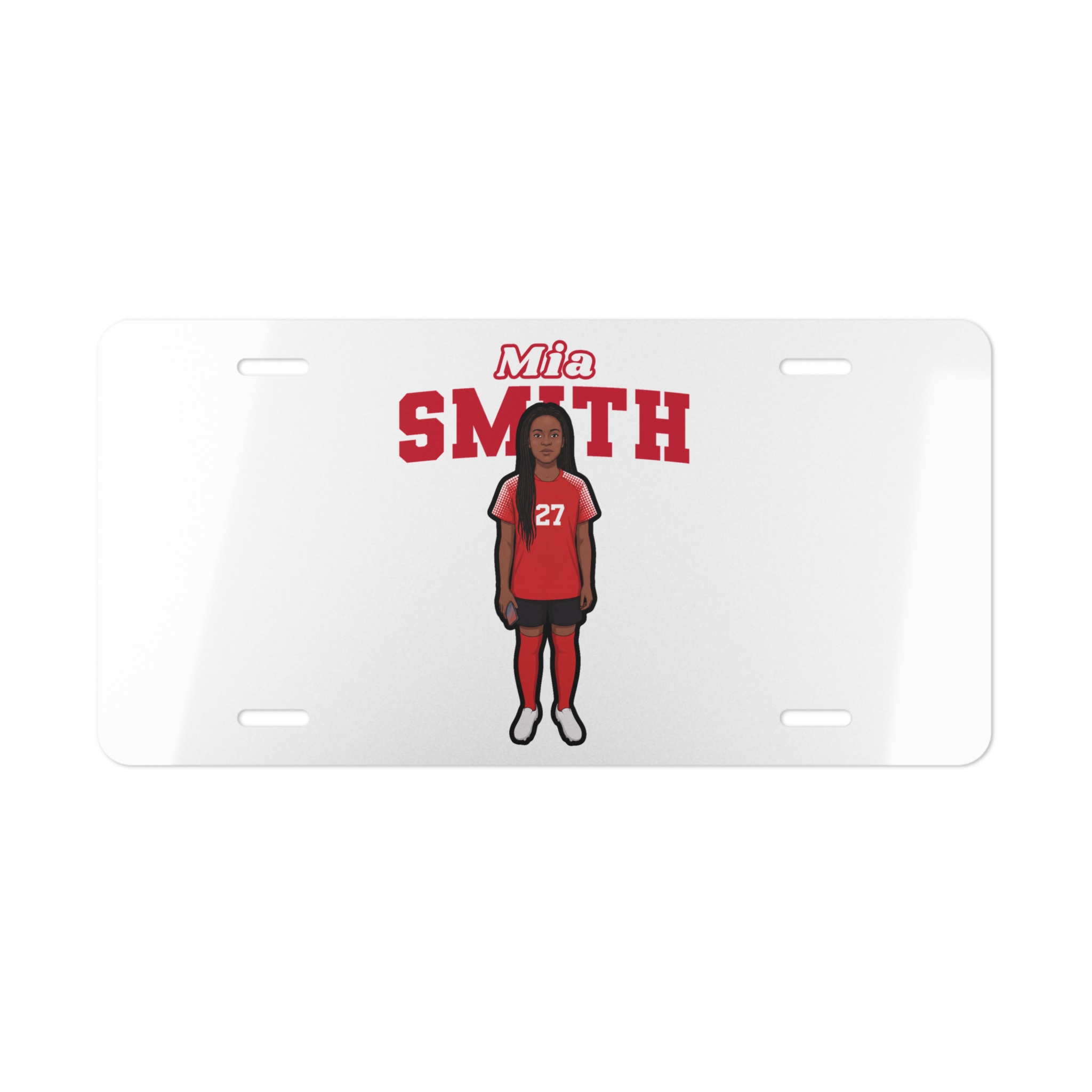 License Plate — character_name_arch in Classic