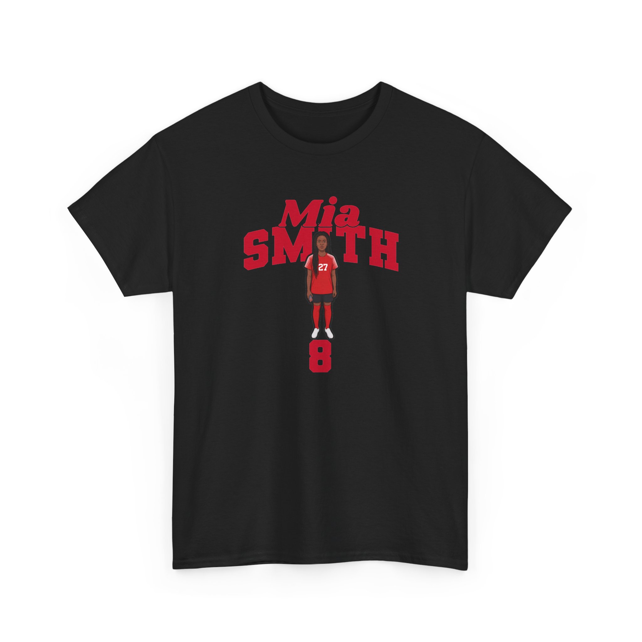 Tee — character_signature_arch in Black