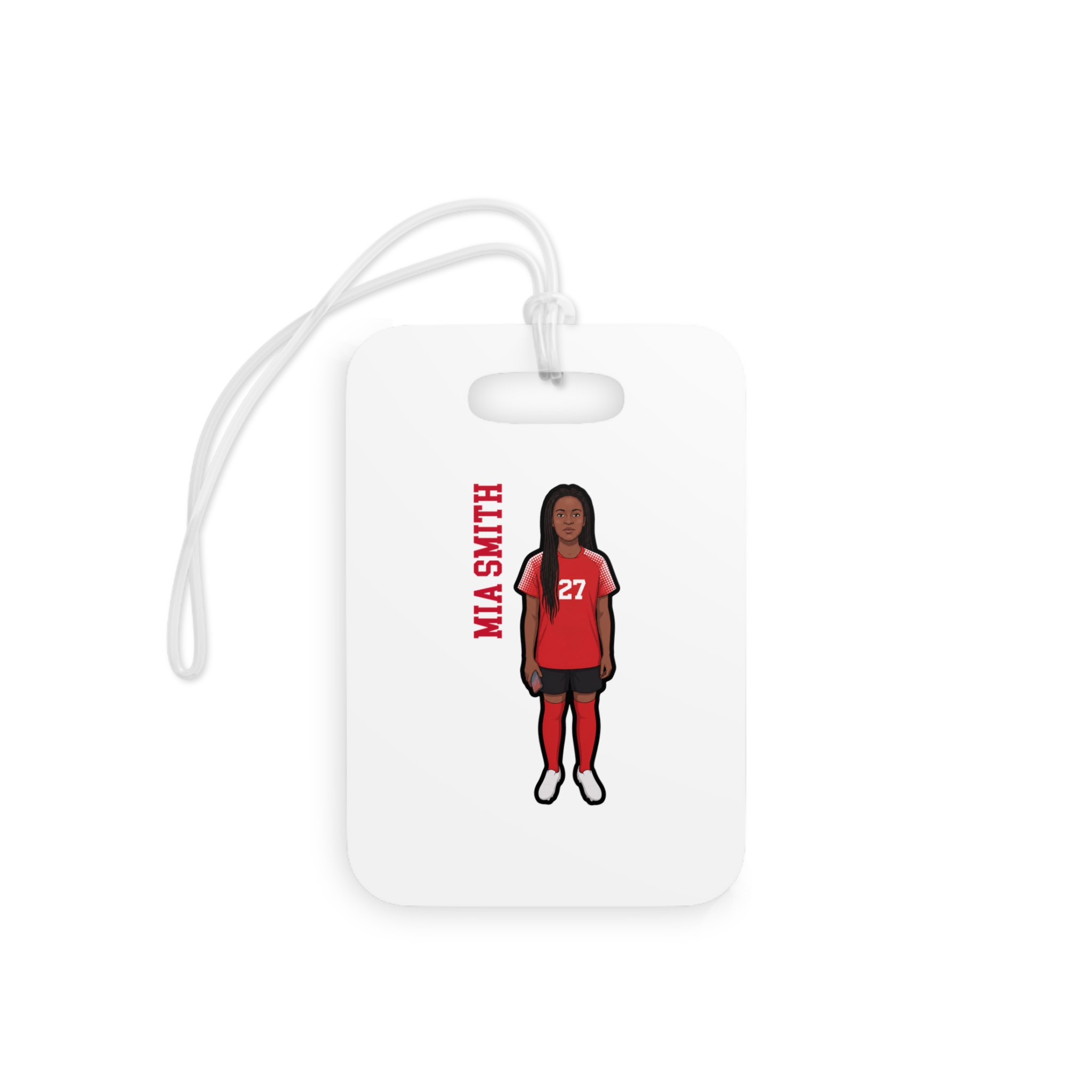 Bag Tag — character_name_vertical in Classic