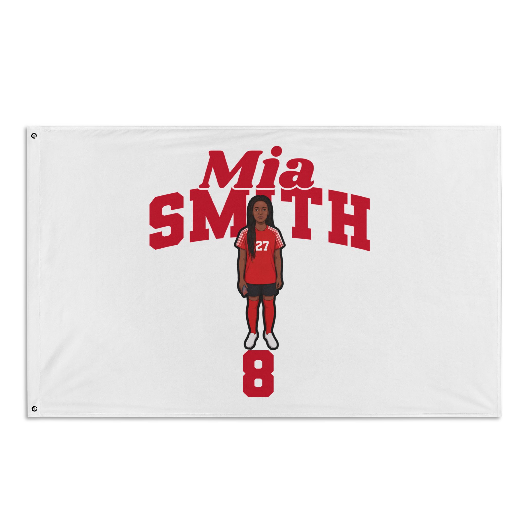 Flag (35 × 56 in) — character_signature_arch in Classic