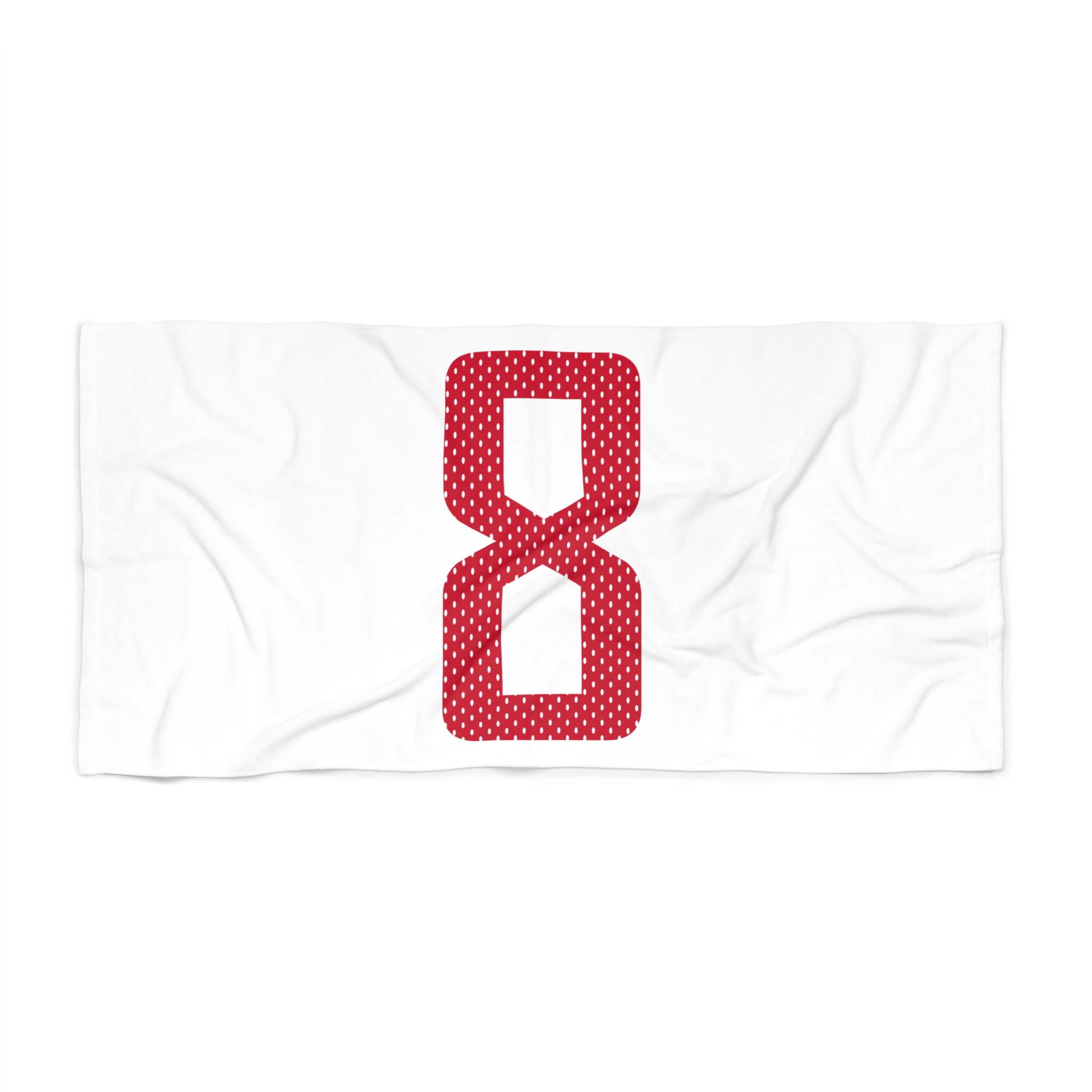 Beach Towel — mesh_shirsey_number in Classic