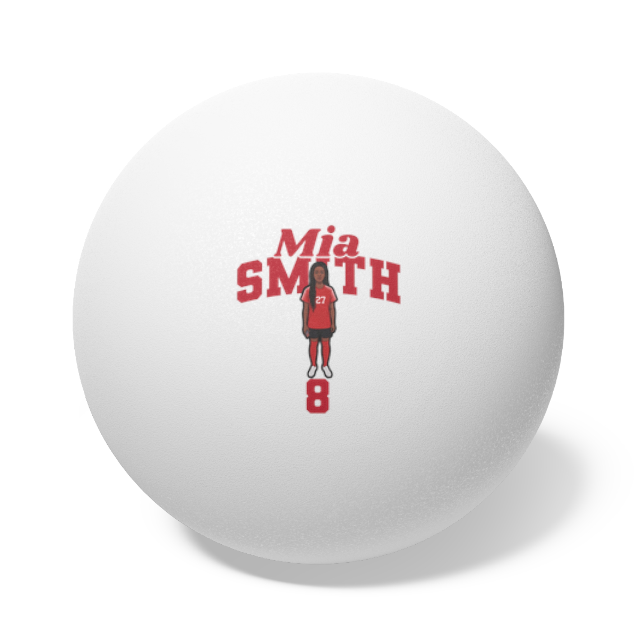 Ping Pong Balls, 6 pcs — character_signature_arch in White