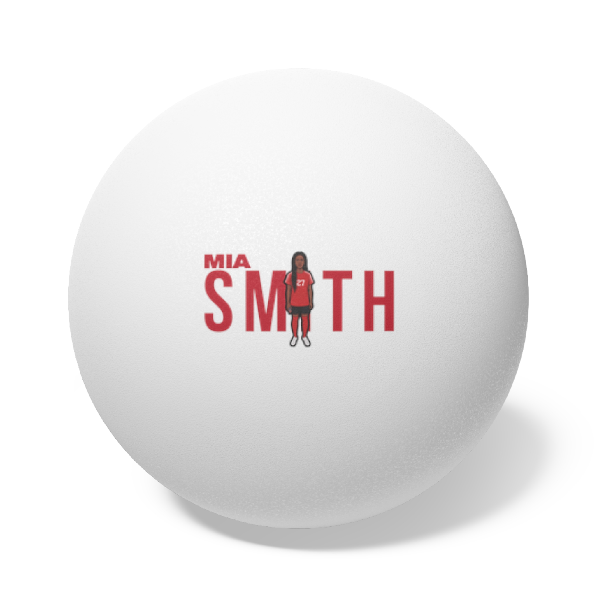 Ping Pong Balls, 6 pcs — character_player_name in White