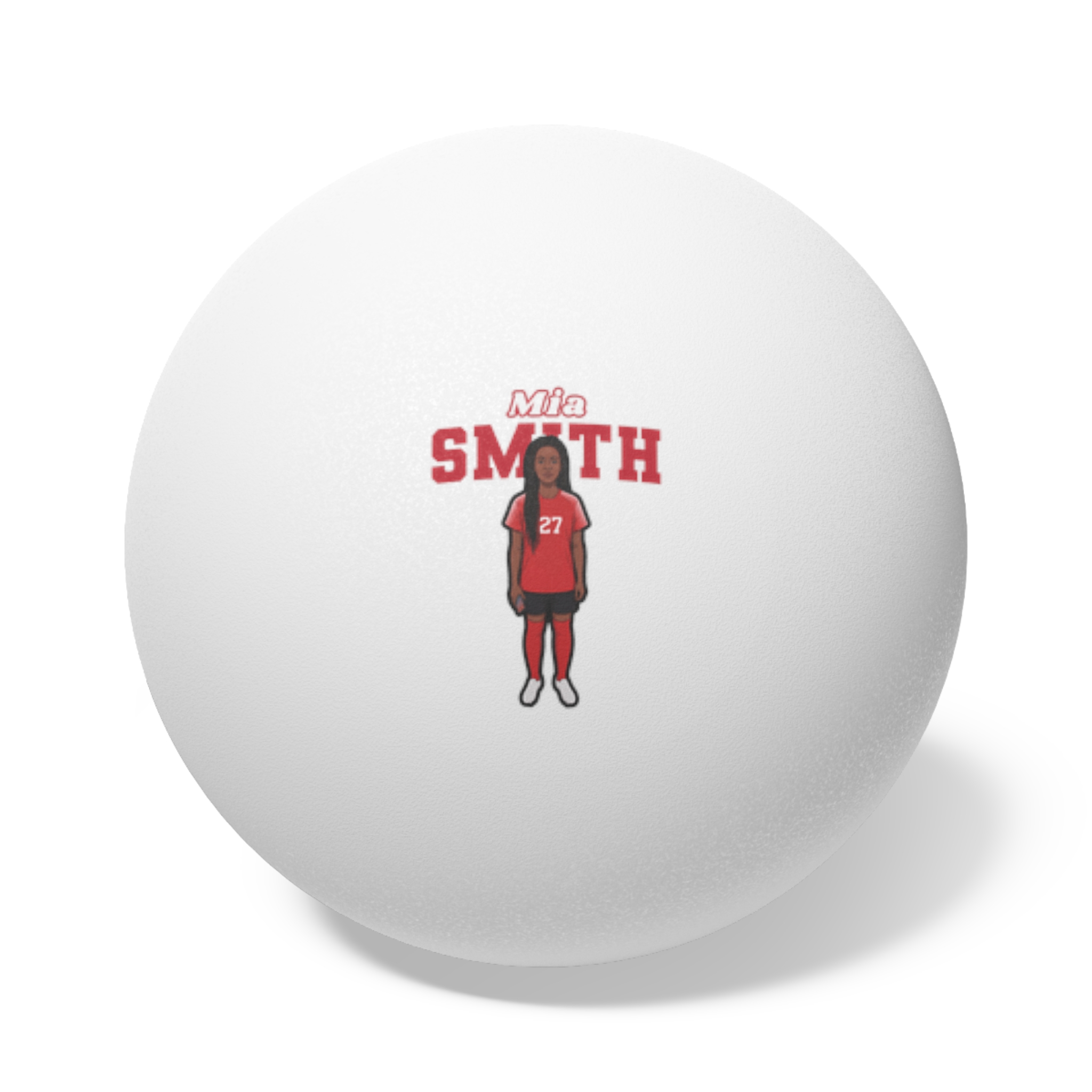 Ping Pong Balls, 6 pcs — character_name_arch in White