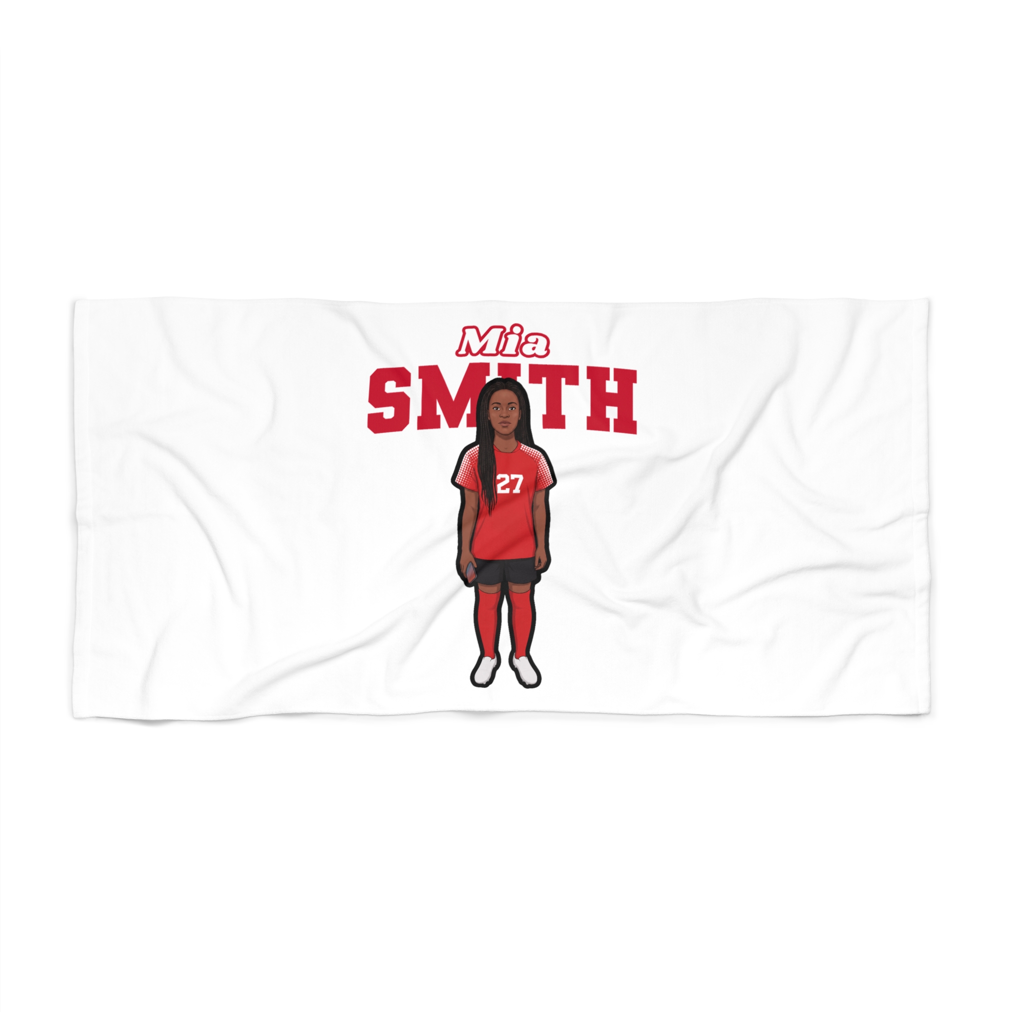 Beach Towel — character_name_arch in Classic