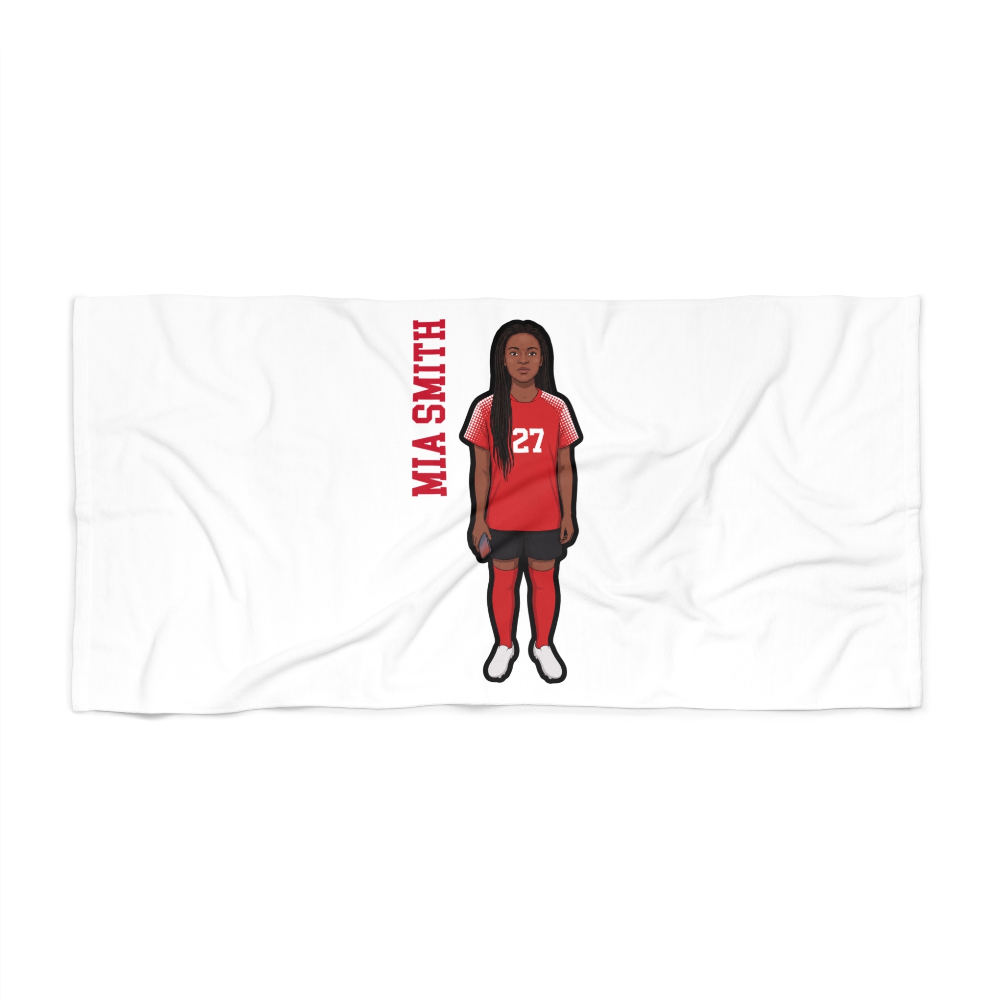 Beach Towel — character_name_vertical in Classic
