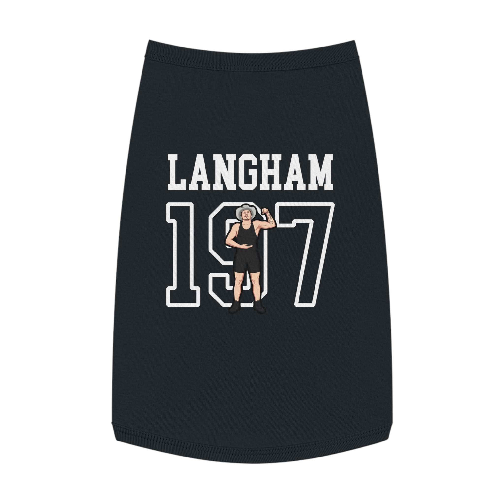 Pet Tank Top — character_shirsey in Black