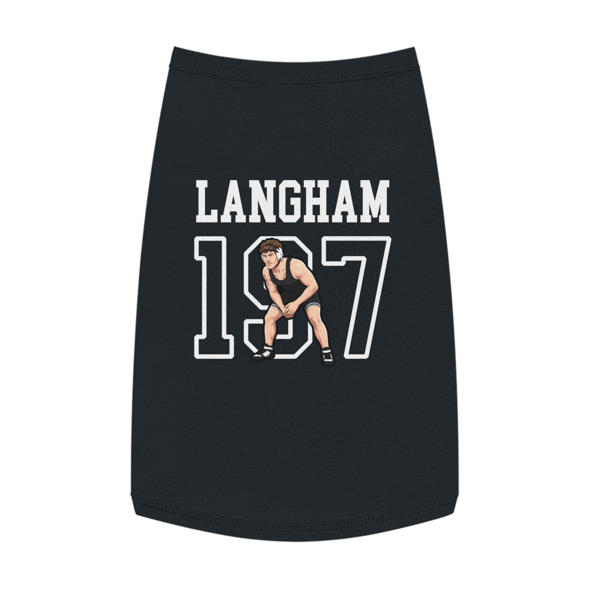 Pet Tank Top — character_shirsey in Black