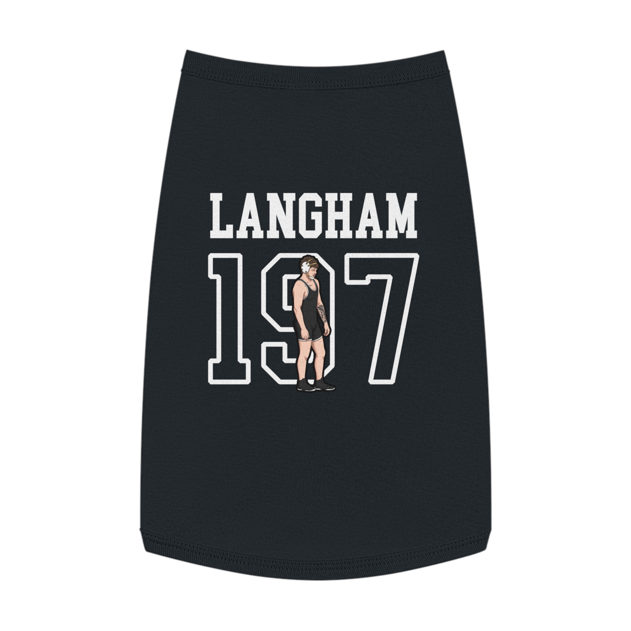 Pet Tank Top — character_shirsey in Black