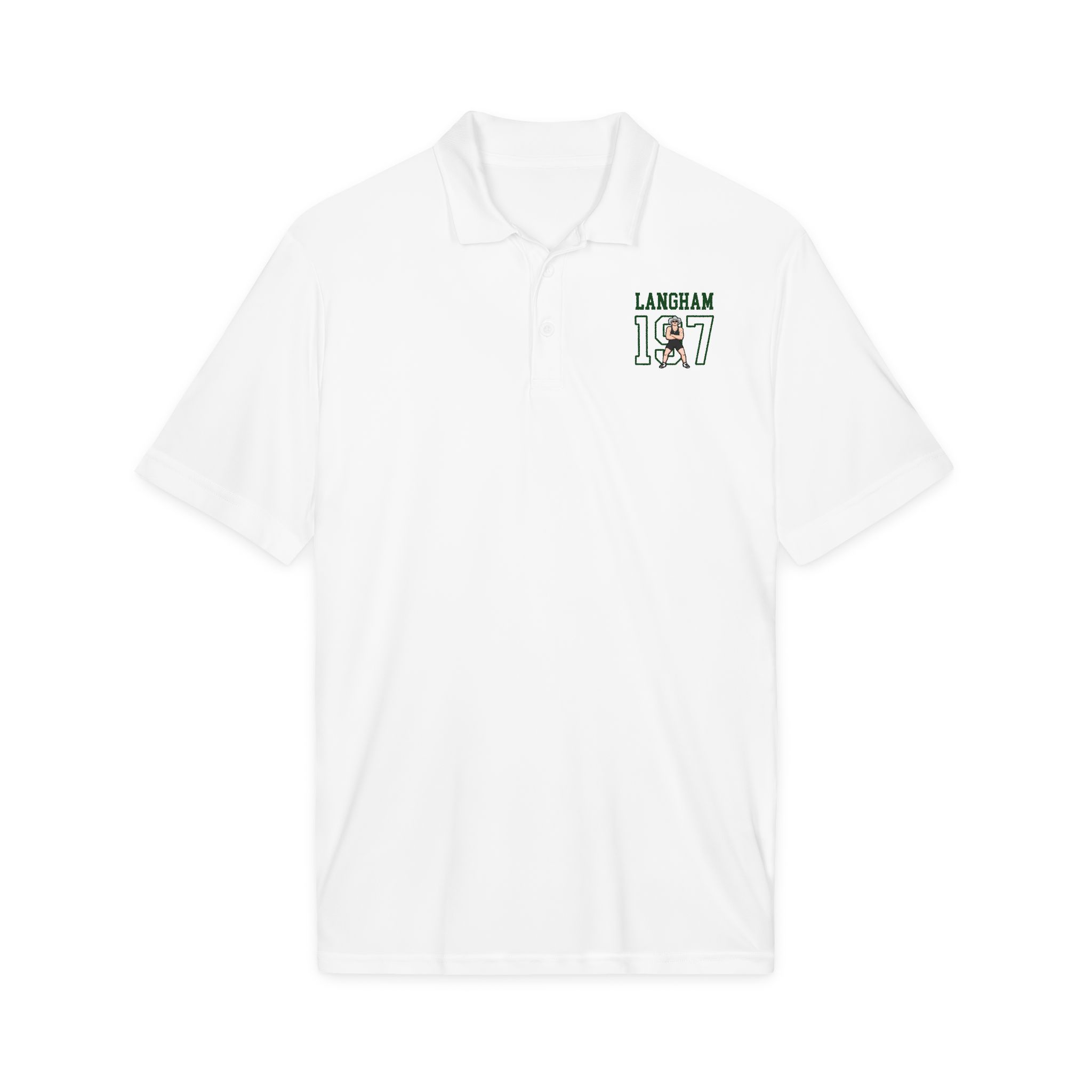 Polo — character_shirsey in White