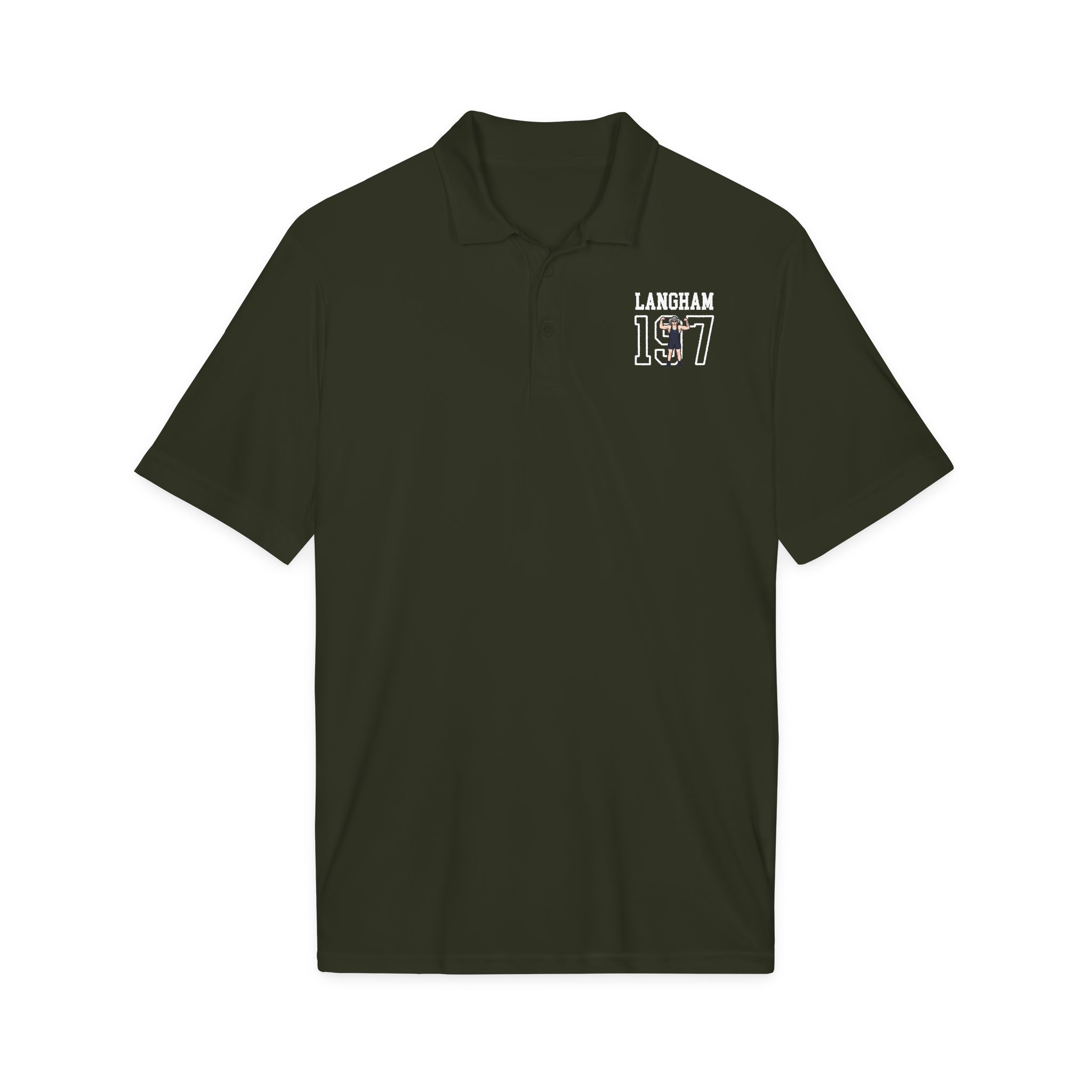 Polo — character_shirsey in Green