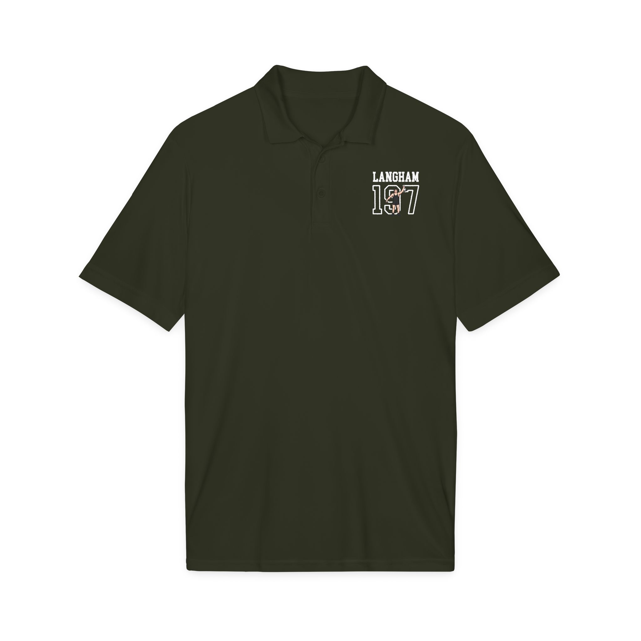 Polo — character_shirsey in Green