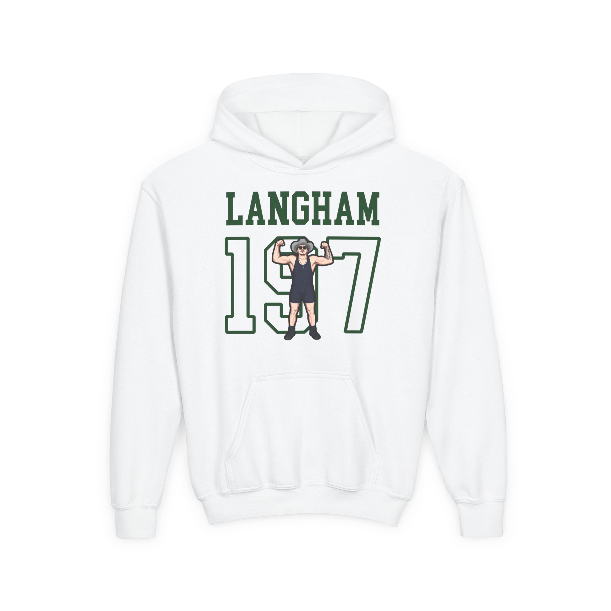 Youth Hoodie — character_shirsey in White