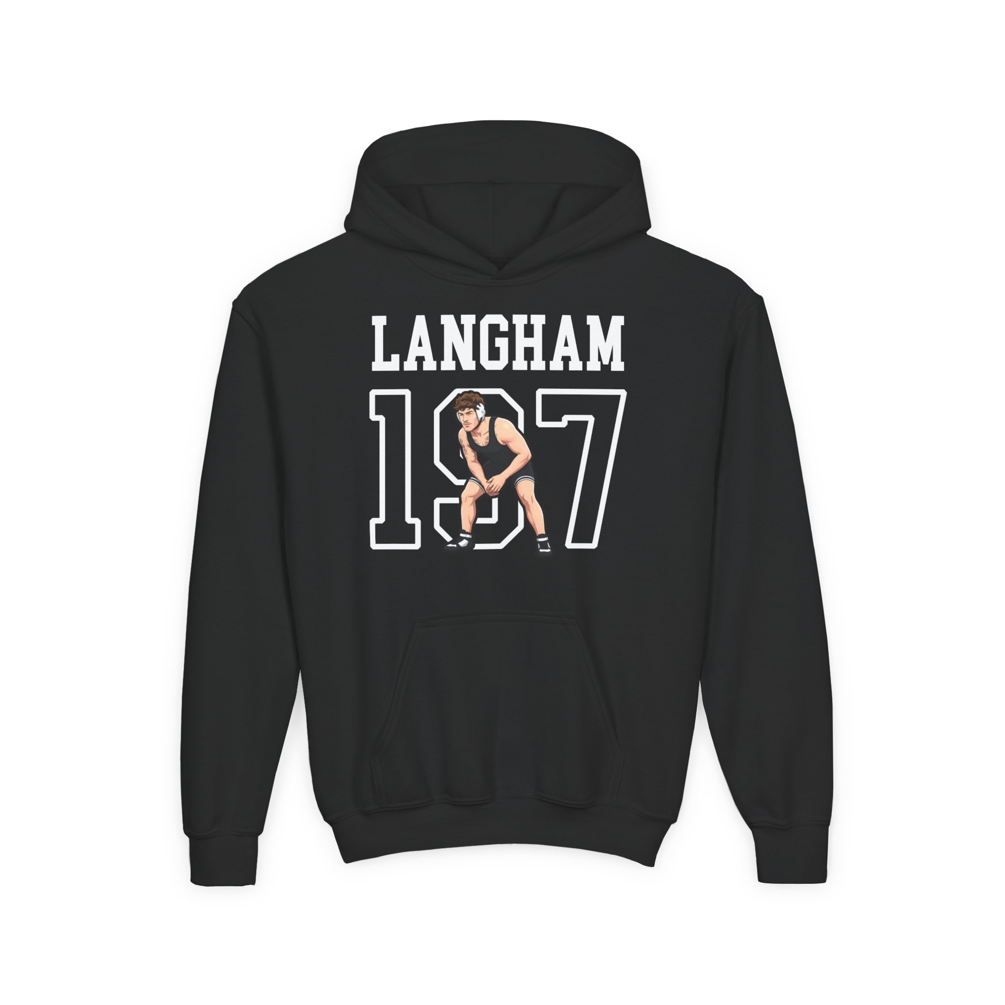 Youth Hoodie — character_shirsey in Black